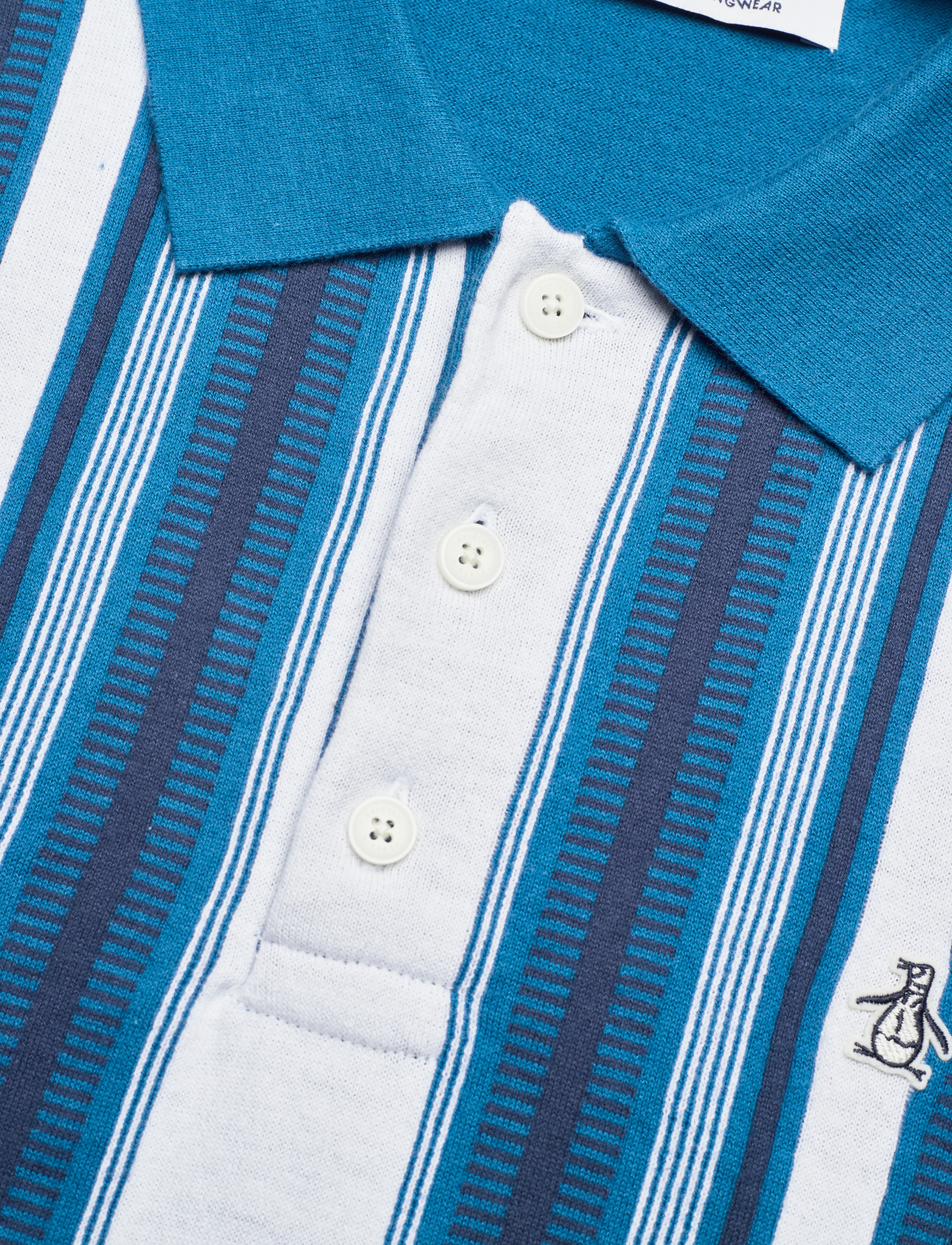 Original Penguin - CASH LIKE CTTN VERT - vallarta blue - 2