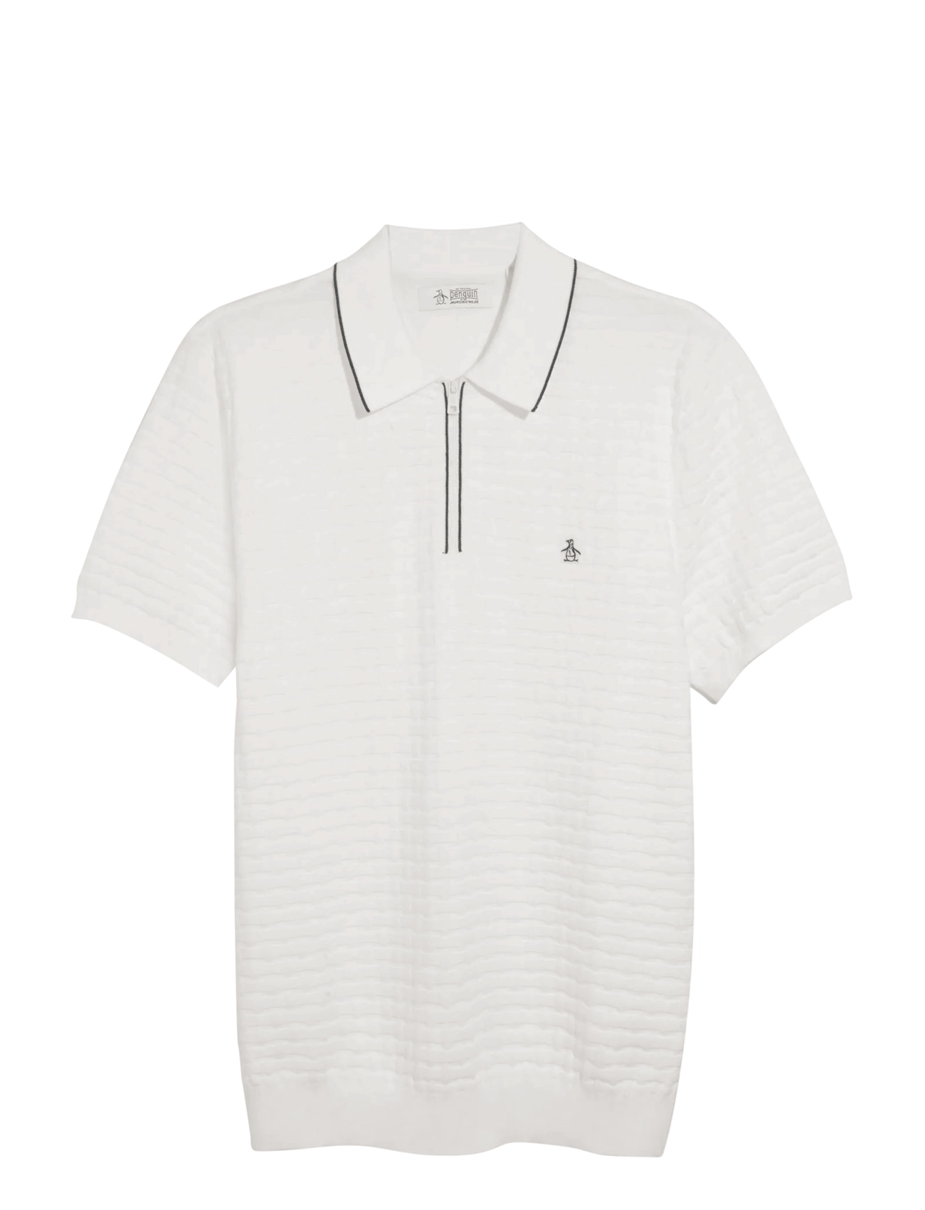 ORIGINAL PENGUIN 14Gg Cttn Links Stit Weiß - S - Herren