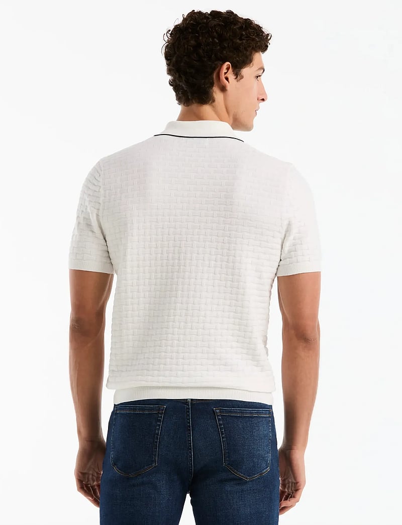 Original Penguin - 14GG CTTN LINKS STIT - polostrik - bright white - 2