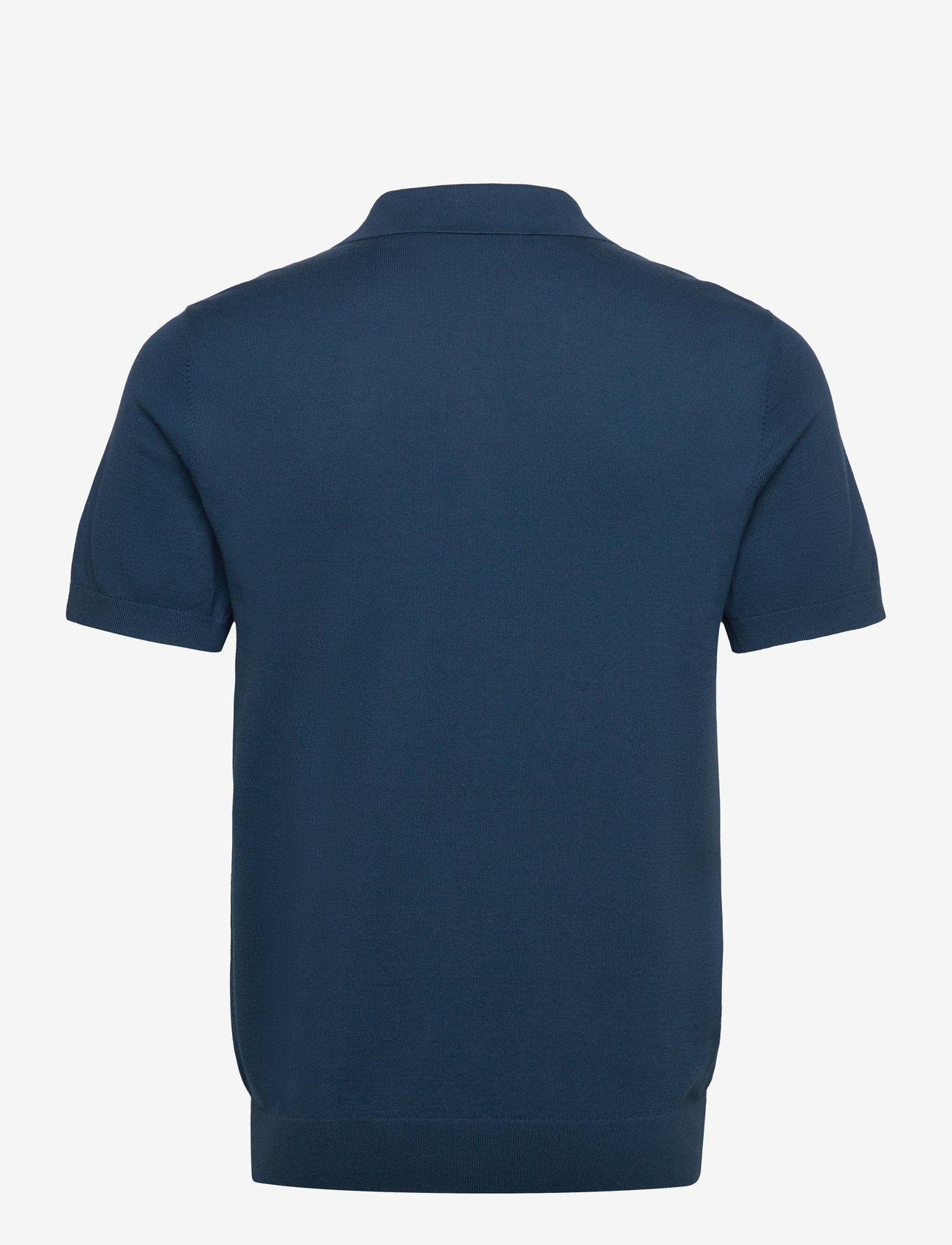 Original Penguin - CTTN VERTICAL STRIPE - short-sleeved polos - blue wing teal - 1