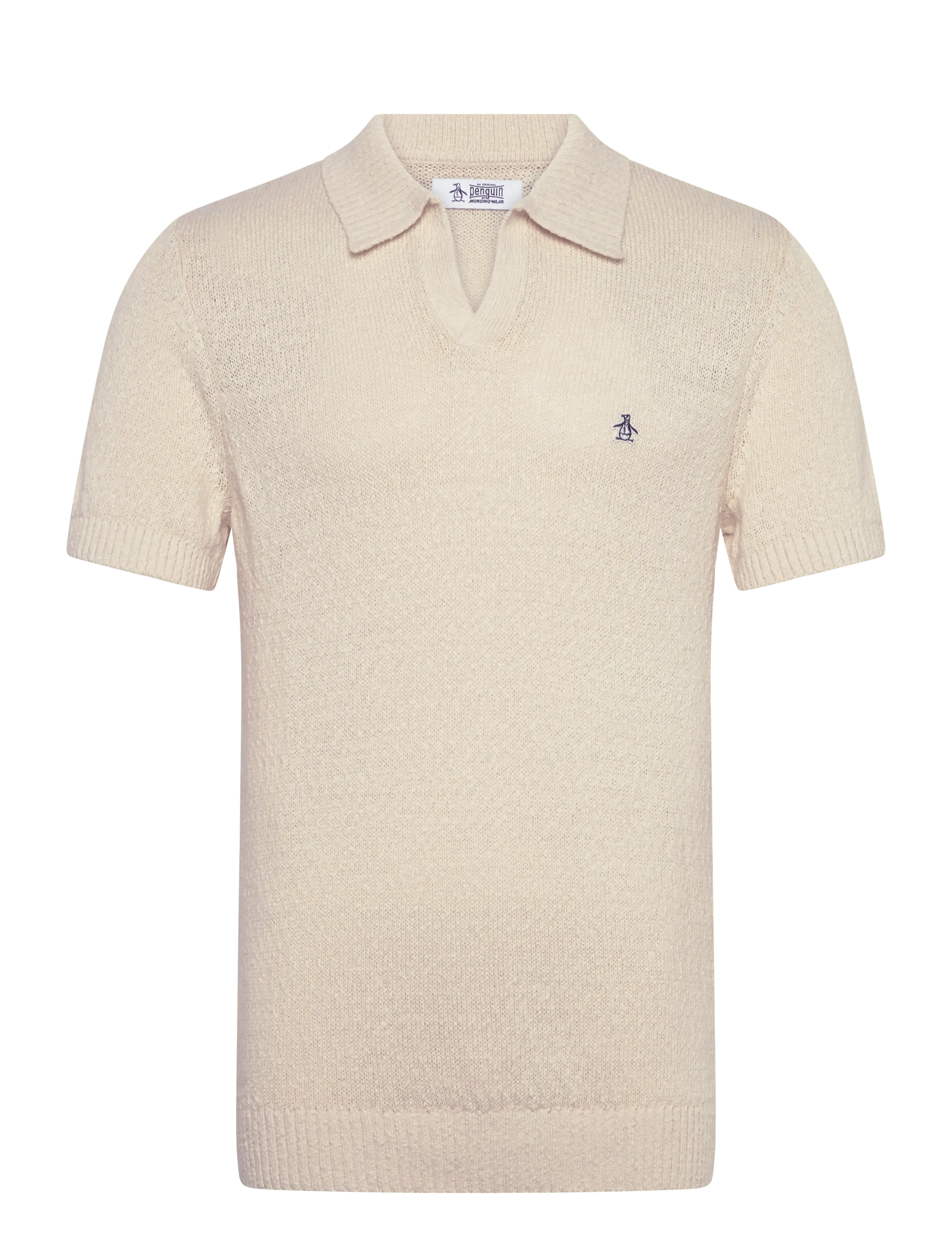 Original Penguin 5GG SLUB JRSY JOHNNY - Näytä kaikki - BIRCH / cream