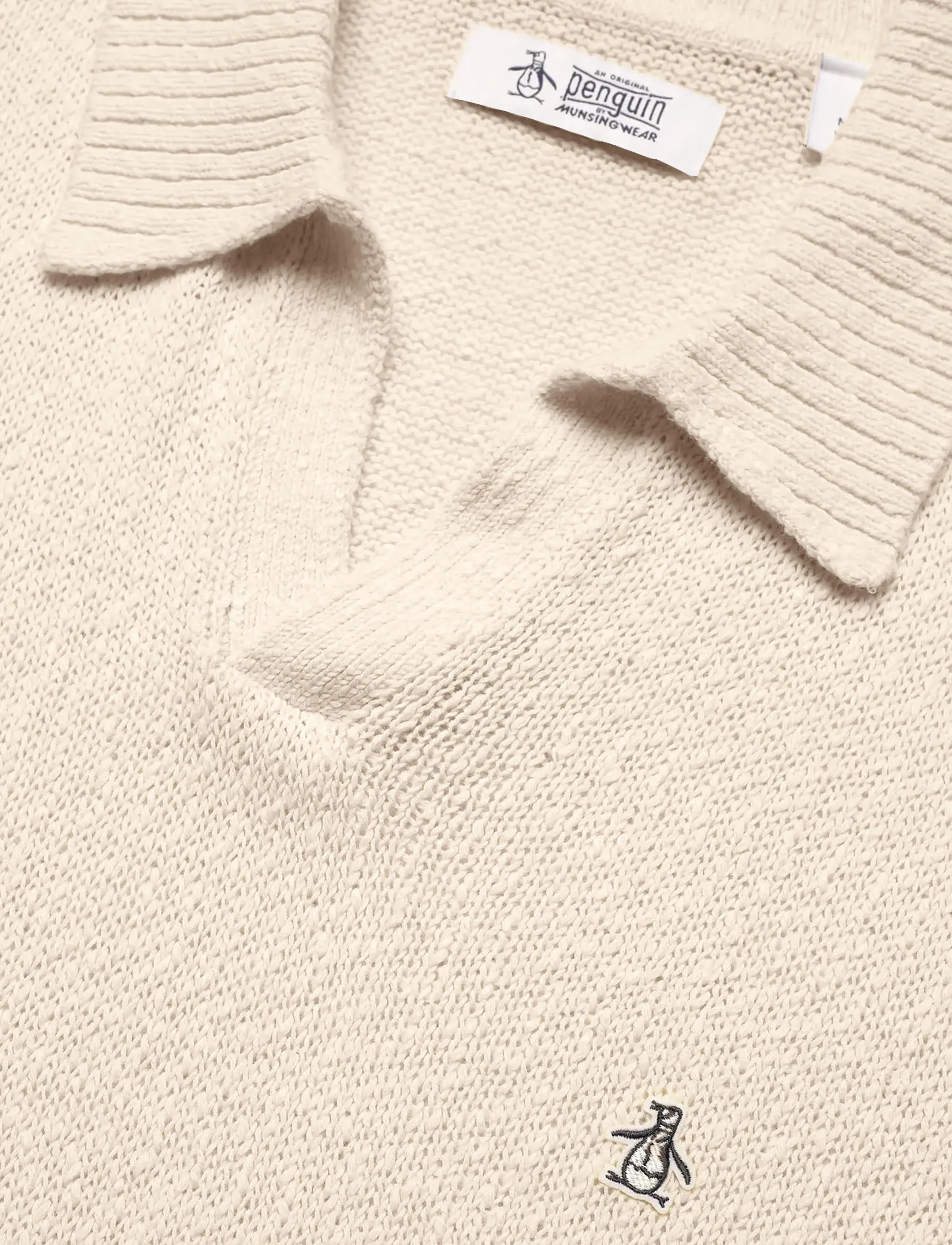 Original Penguin - 5GG SLUB JRSY JOHNNY - gestrickte polohemden - birch - 5