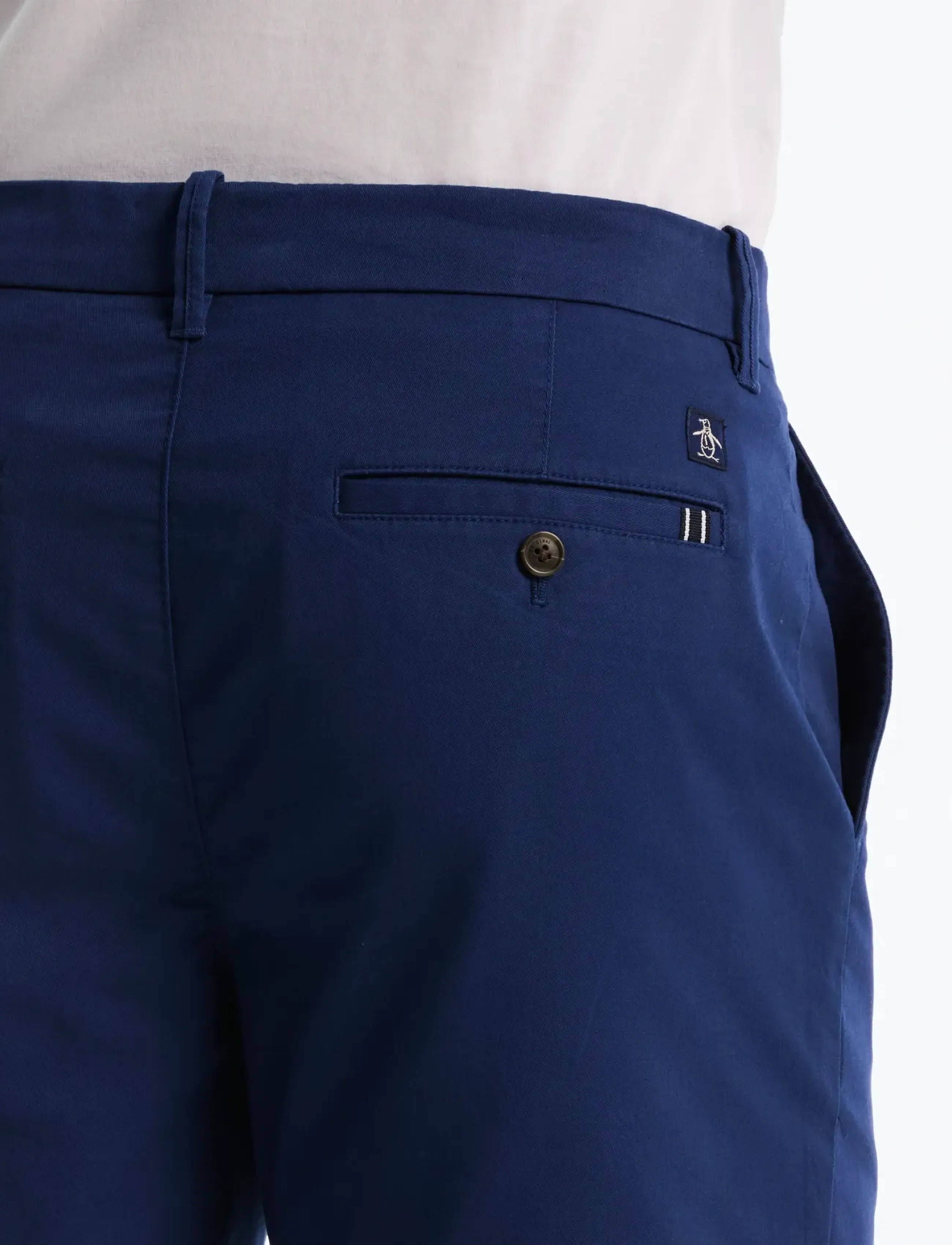 Original Penguin - 8" CTTN TNCL CORE CH - chinos shorts - blue depths - 3