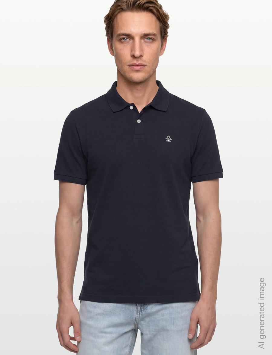 Original Penguin - CORE PIQUE DADDY POLO SHIRT - kurzärmelig - dark sapphire - 3