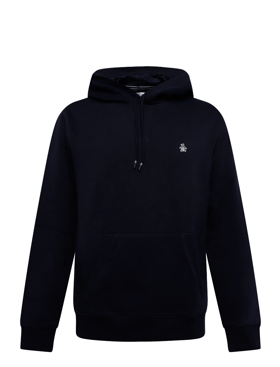 Original Penguin - ORG FLC HOODIE STICK - teddy-pusad - dark sapphire - 1