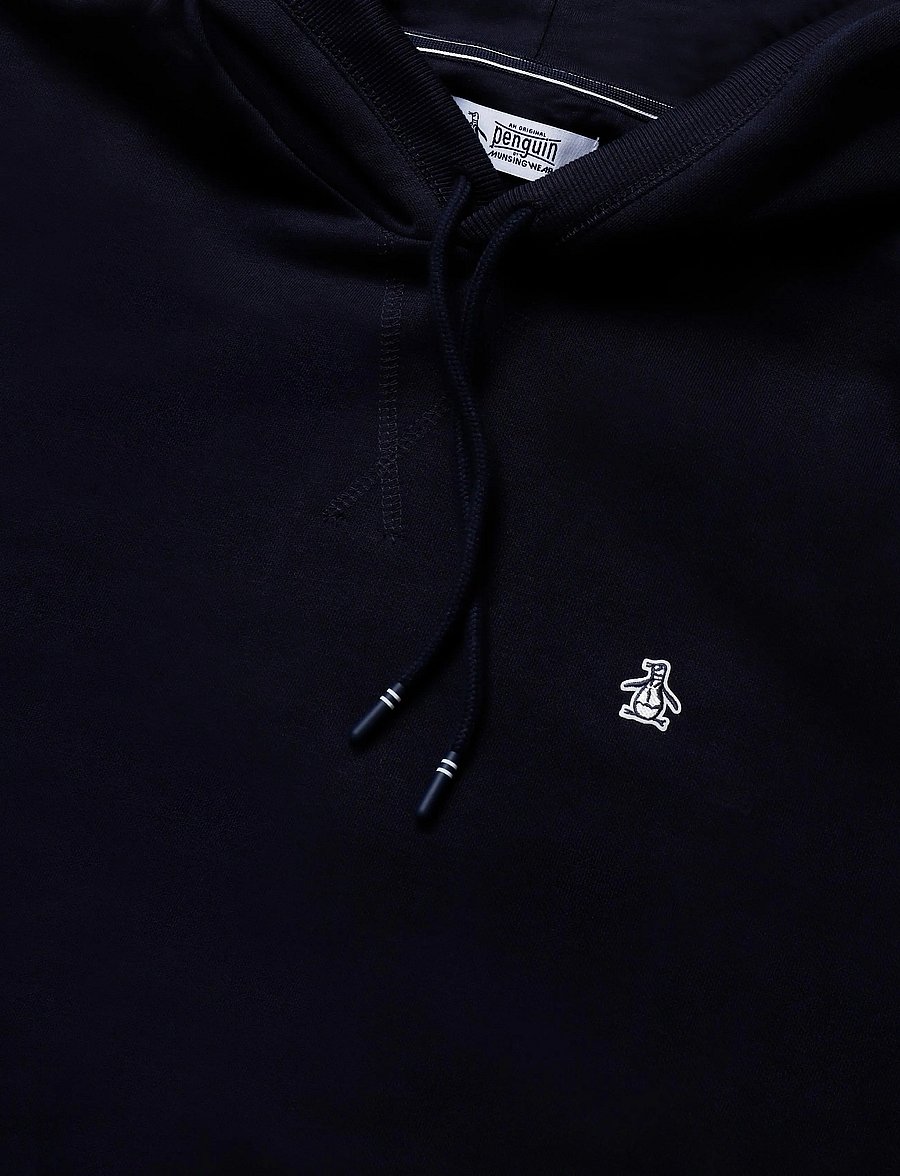 Original Penguin - ORG FLC HOODIE STICK - teddy-pusad - dark sapphire - 3