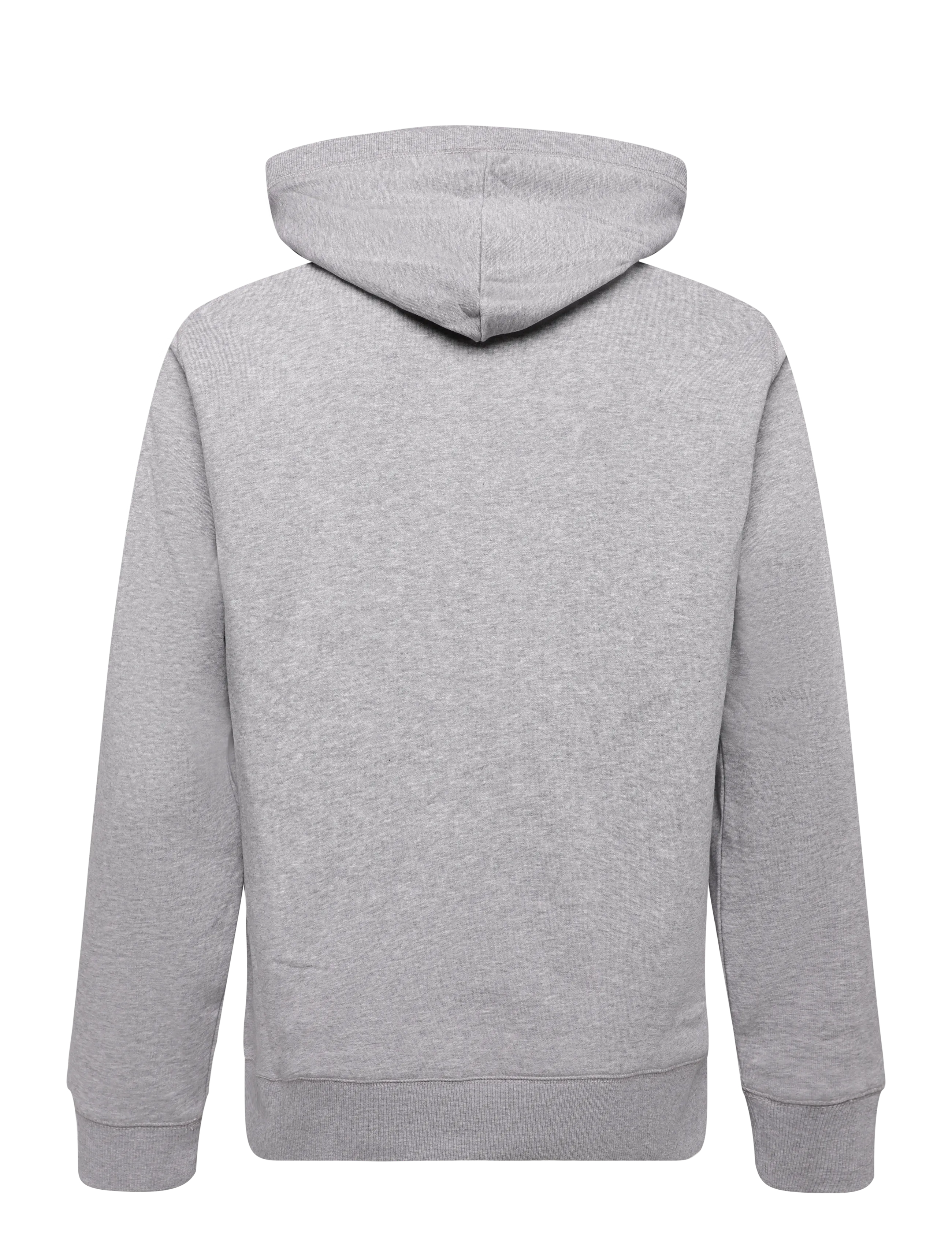 Original Penguin - ORG FLC HOODIE STICK - teddy sweaters - rain heather - 2