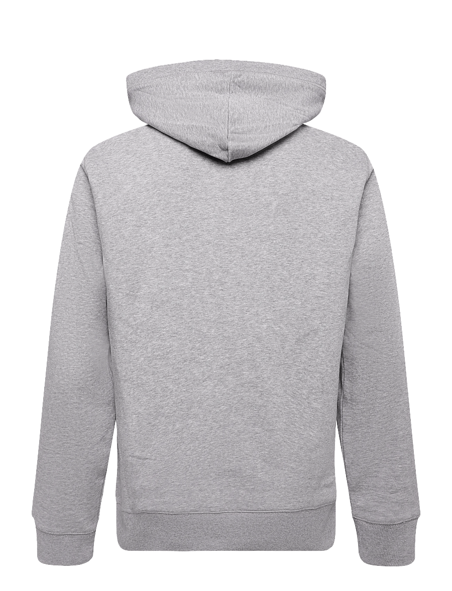 Original Penguin - ORG FLC HOODIE STICK - teddy sweaters - rain heather - 2