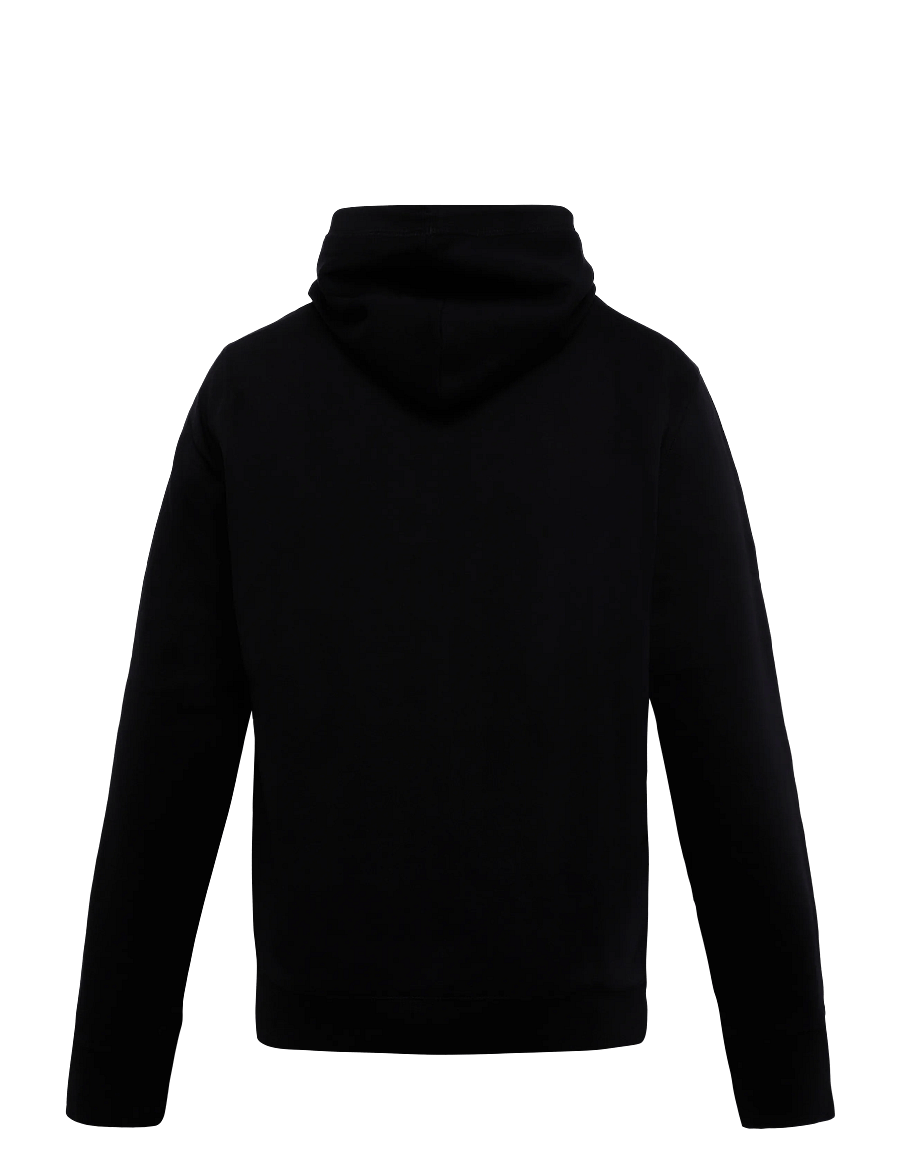 Original Penguin - ORG FLC HOODIE STICK - teddy-pusad - true black - 2