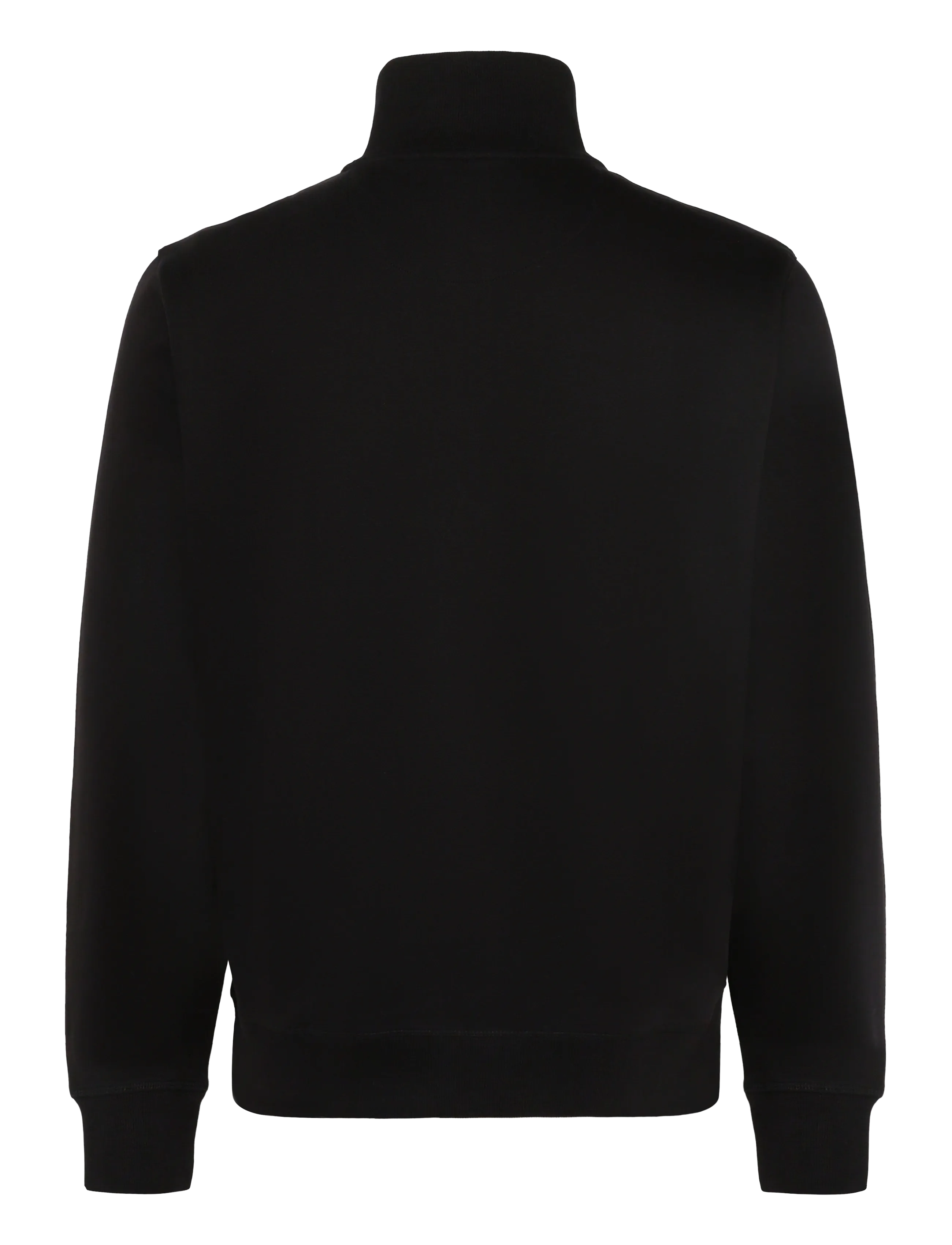Original Penguin - ORG FLC QTR ZIP STIC - teddy sweaters - true black - 2
