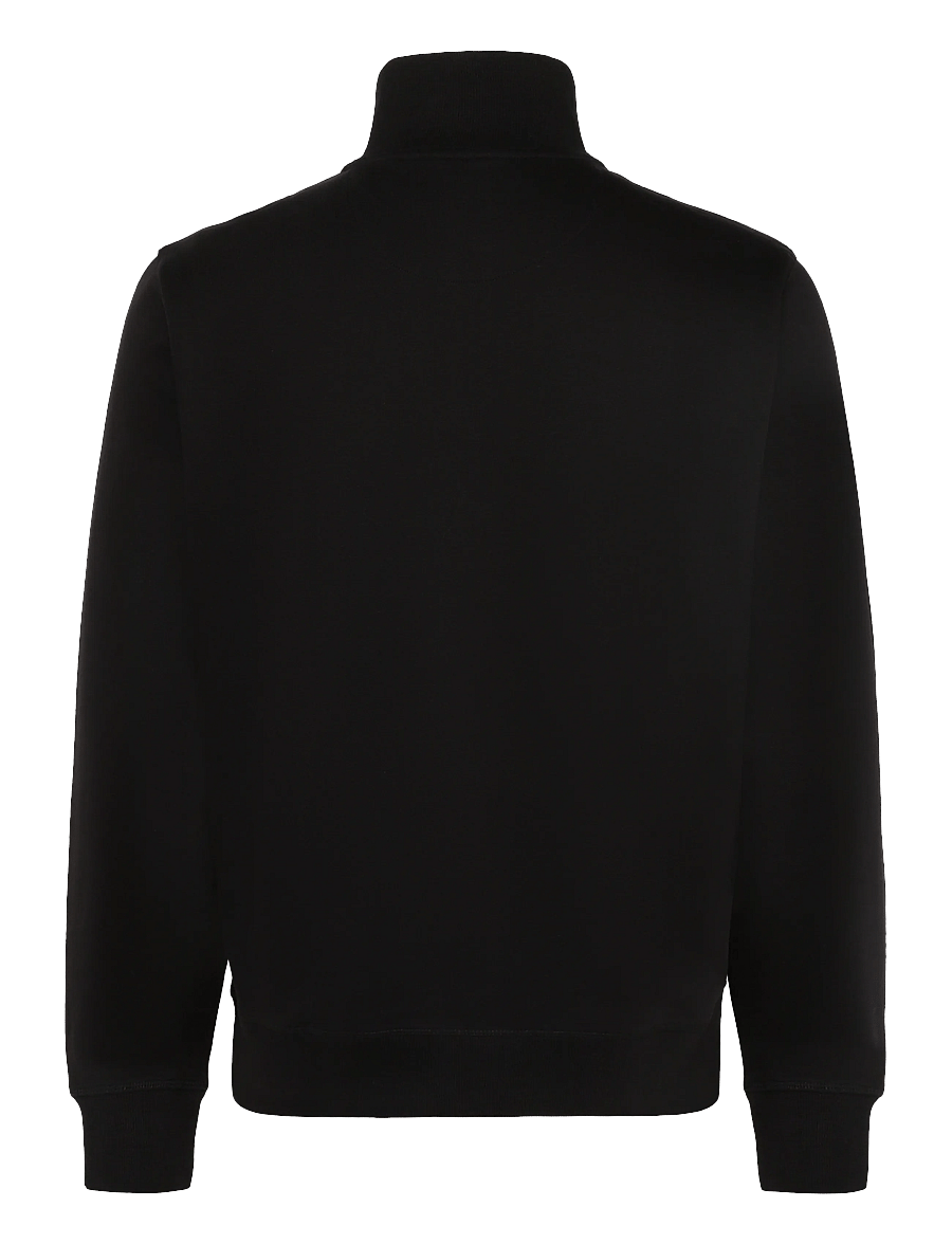 Original Penguin - ORG FLC QTR ZIP STIC - fleece-pullover - true black - 2