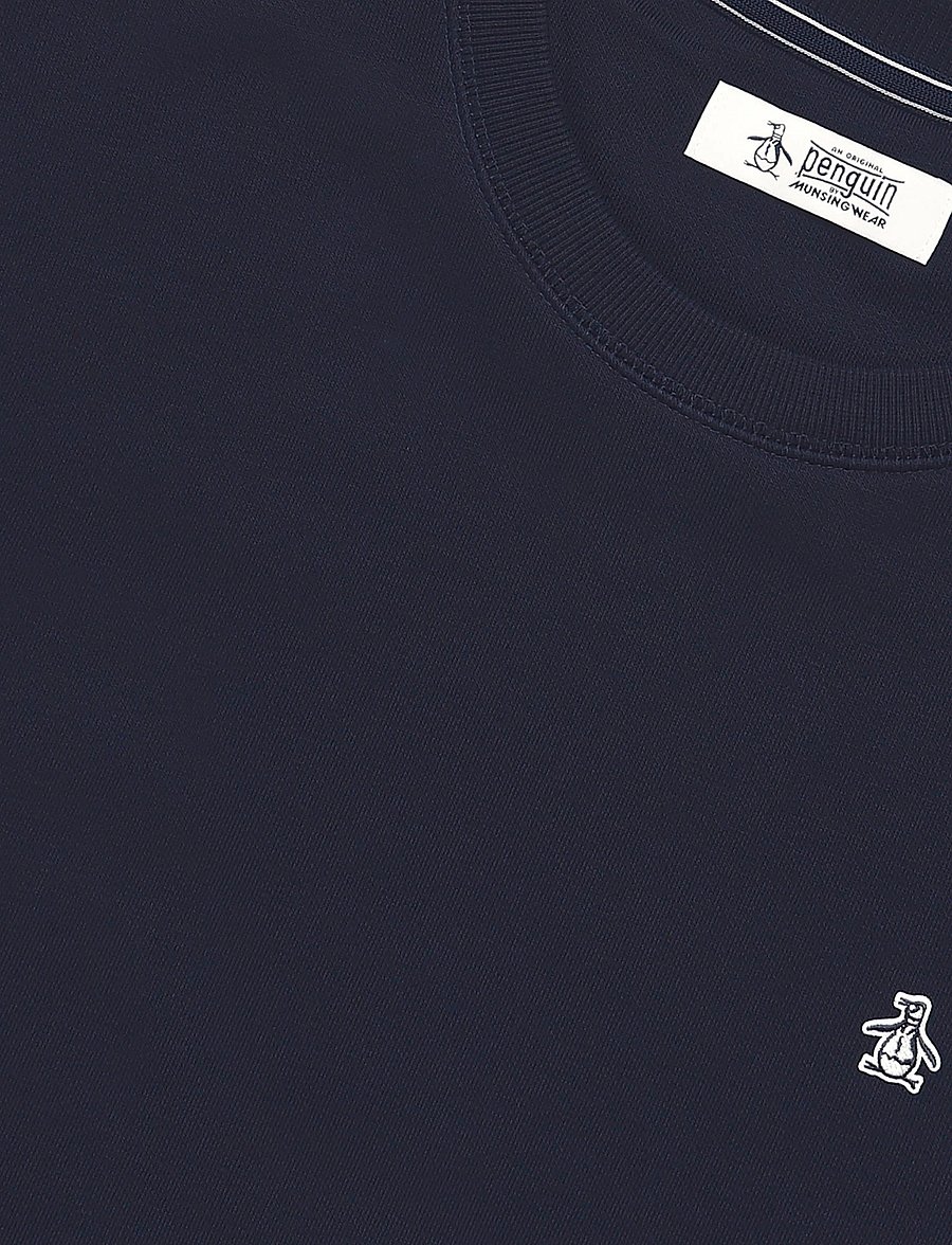 Original Penguin - ORG FLC CREWNECK STI - fleece-pullover - dark sapphire - 3