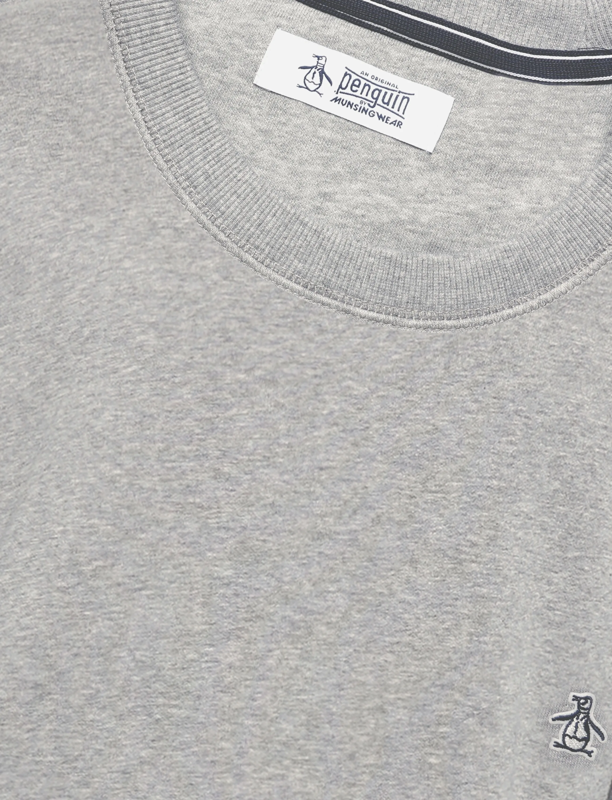 Original Penguin - ORG FLC CREWNECK STI - rain heather - 3