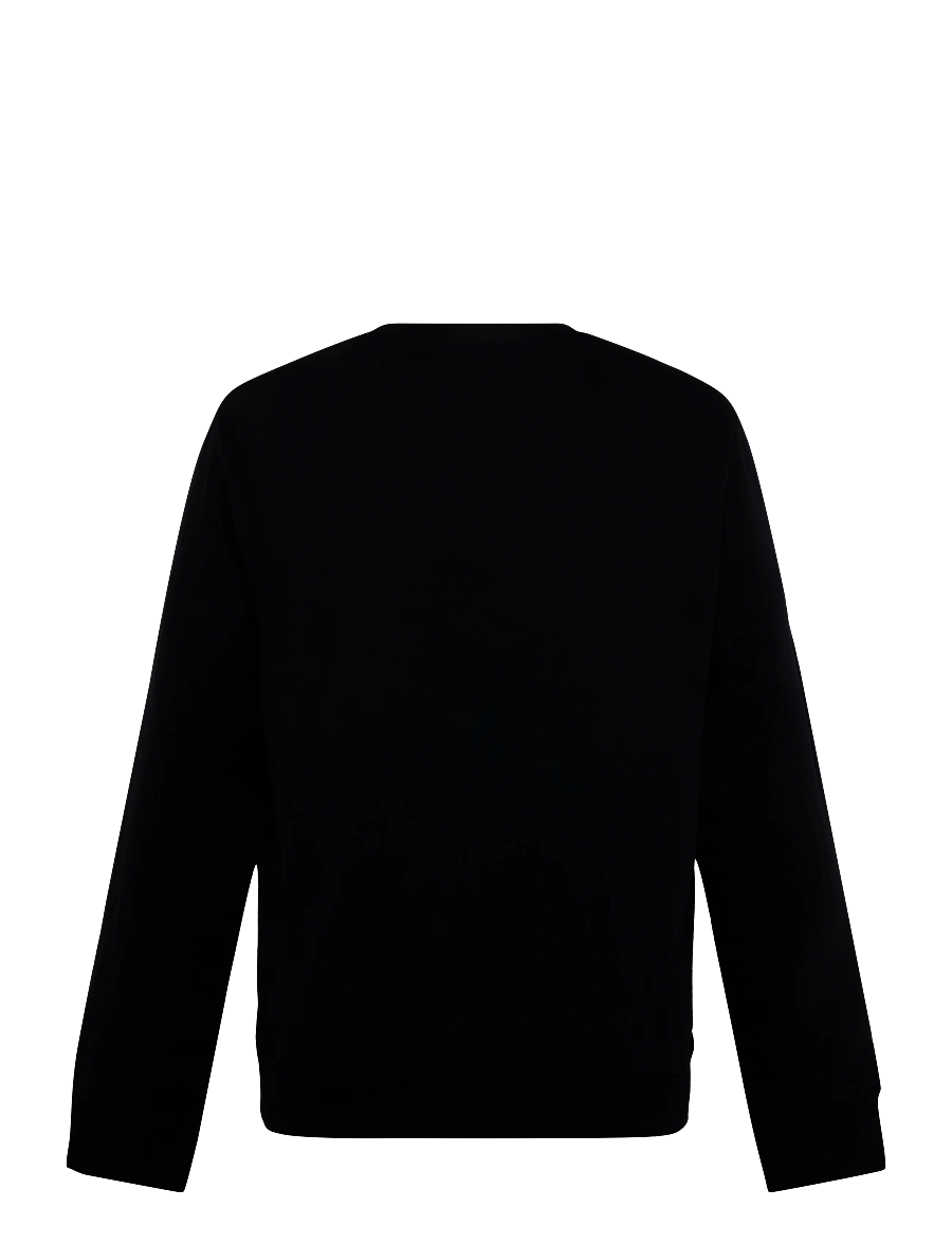 Original Penguin - ORG FLC CREWNECK STI - teddy sweaters - true black - 2