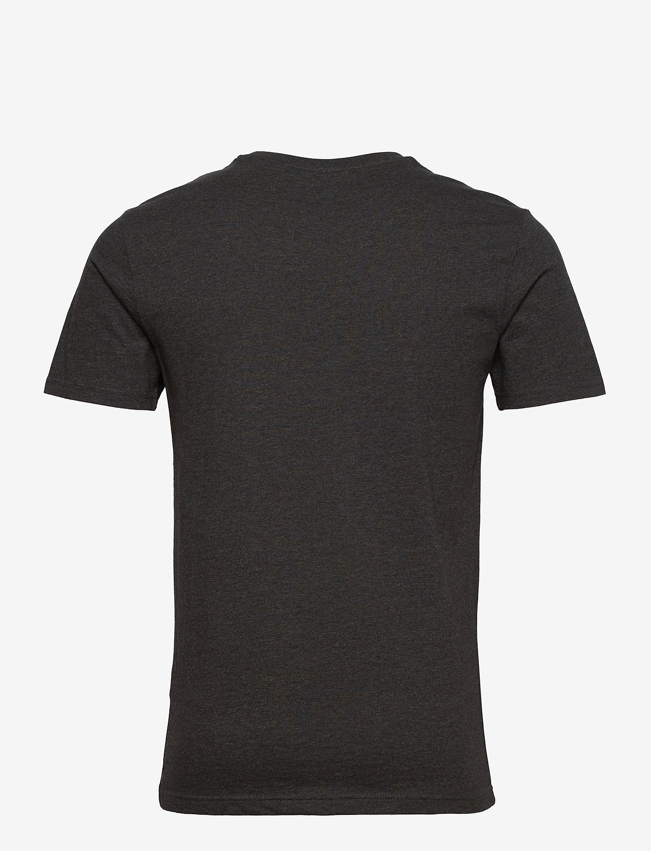 Original Penguin - S/S PRINTED STAMP LO - dk charcoal heather - 1