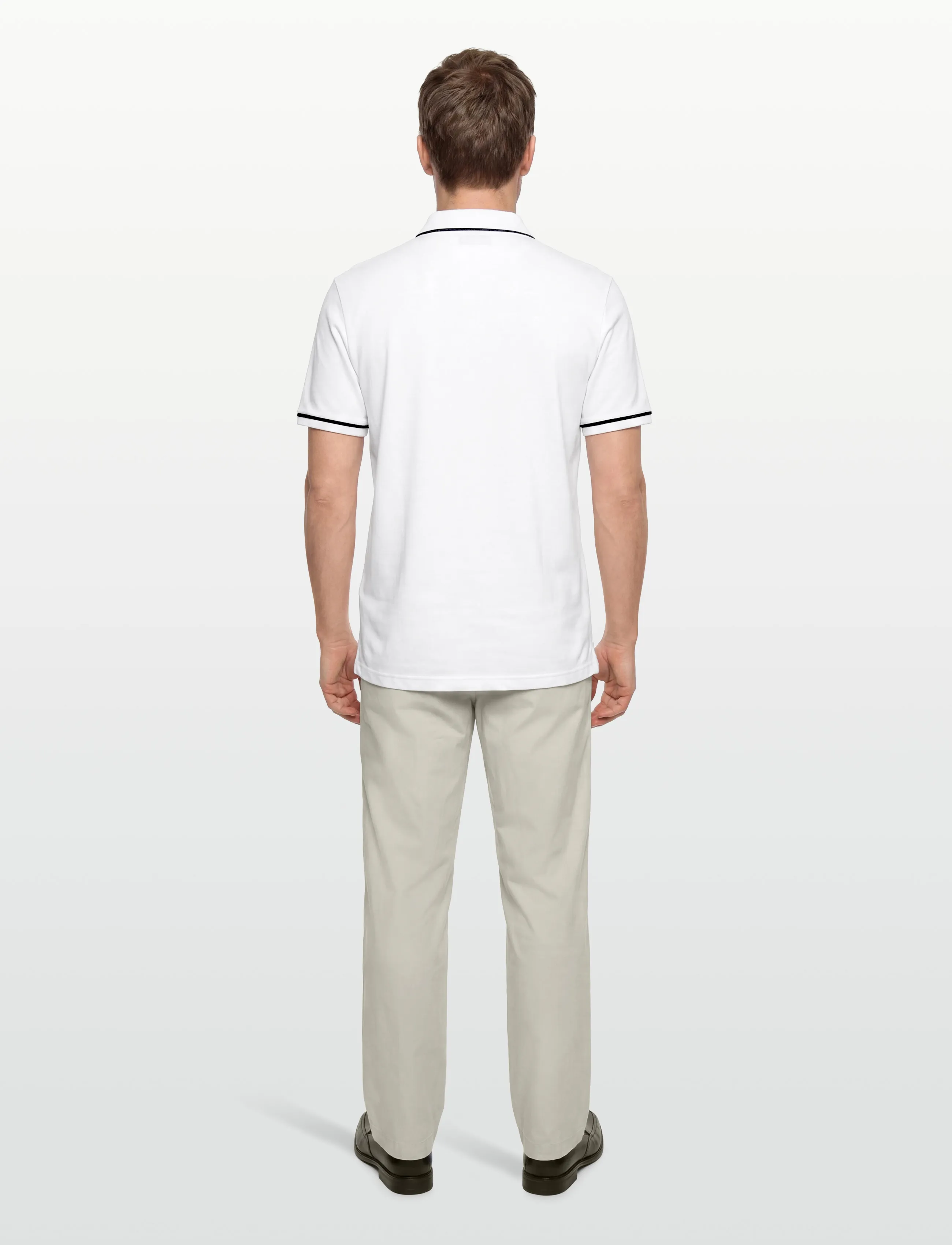 Original Penguin - EARL TNCL PIQ STICKE - kurzärmelig - bright white - 4