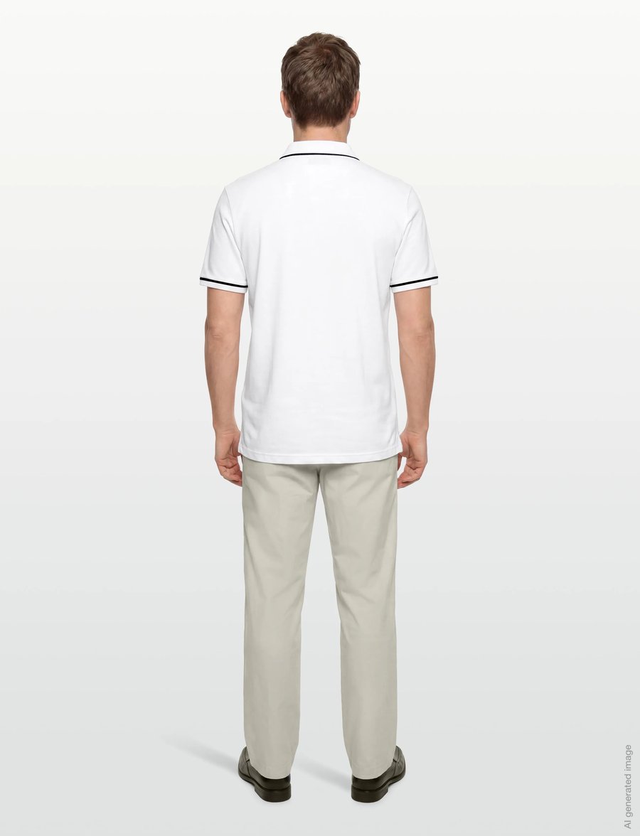 Original Penguin - EARL TNCL PIQ STICKE - kurzärmelig - bright white - 4