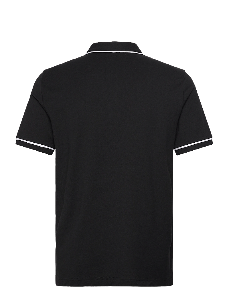 Original Penguin - EARL TNCL PIQ STICKE - polo krekli ar īsām piedurknēm - true black - 1