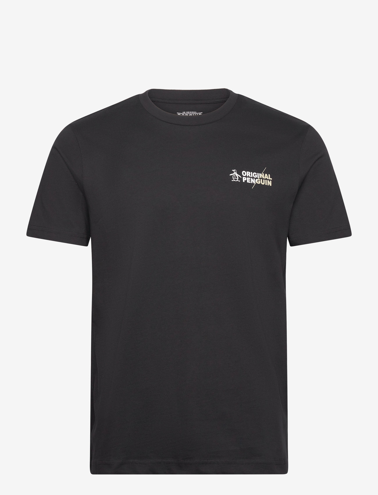 Original Penguin - S/S ORIGINAL SPLICED - true black - 0