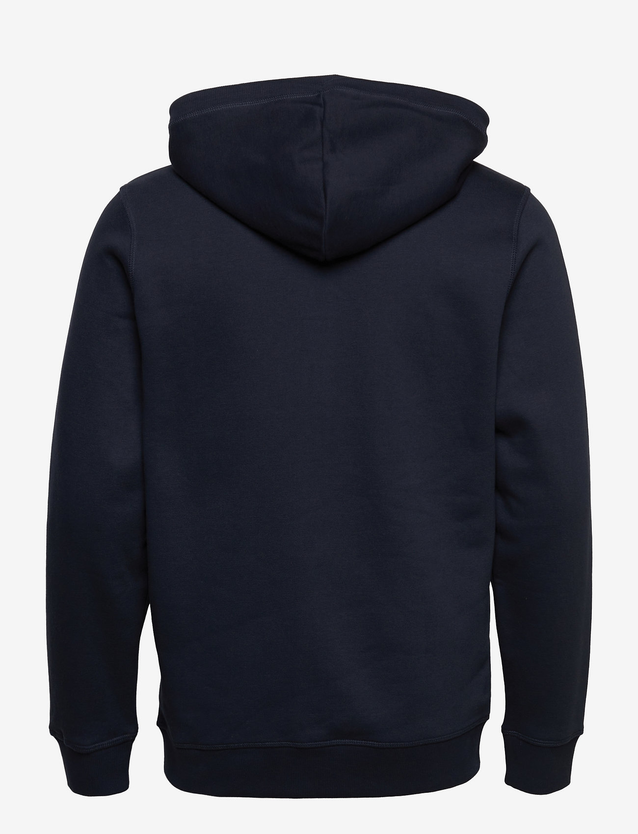 Original Penguin - L/S STICKER PETE FUL - hoodies - dark sapphire - 1