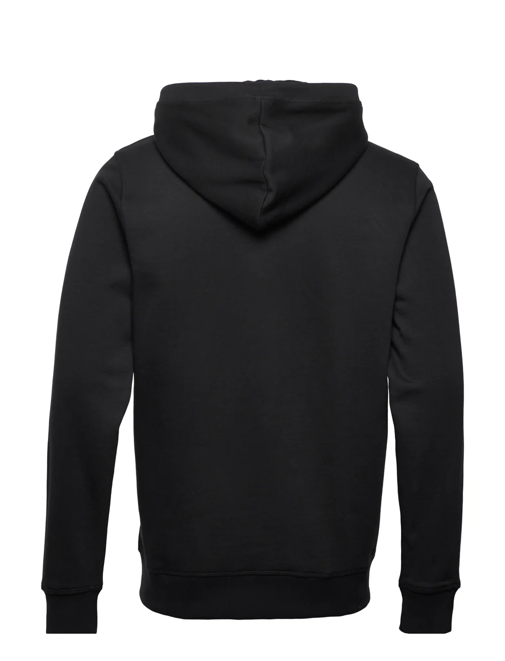 Original Penguin - L/S STICKER PETE FUL - hoodies - true black - 1