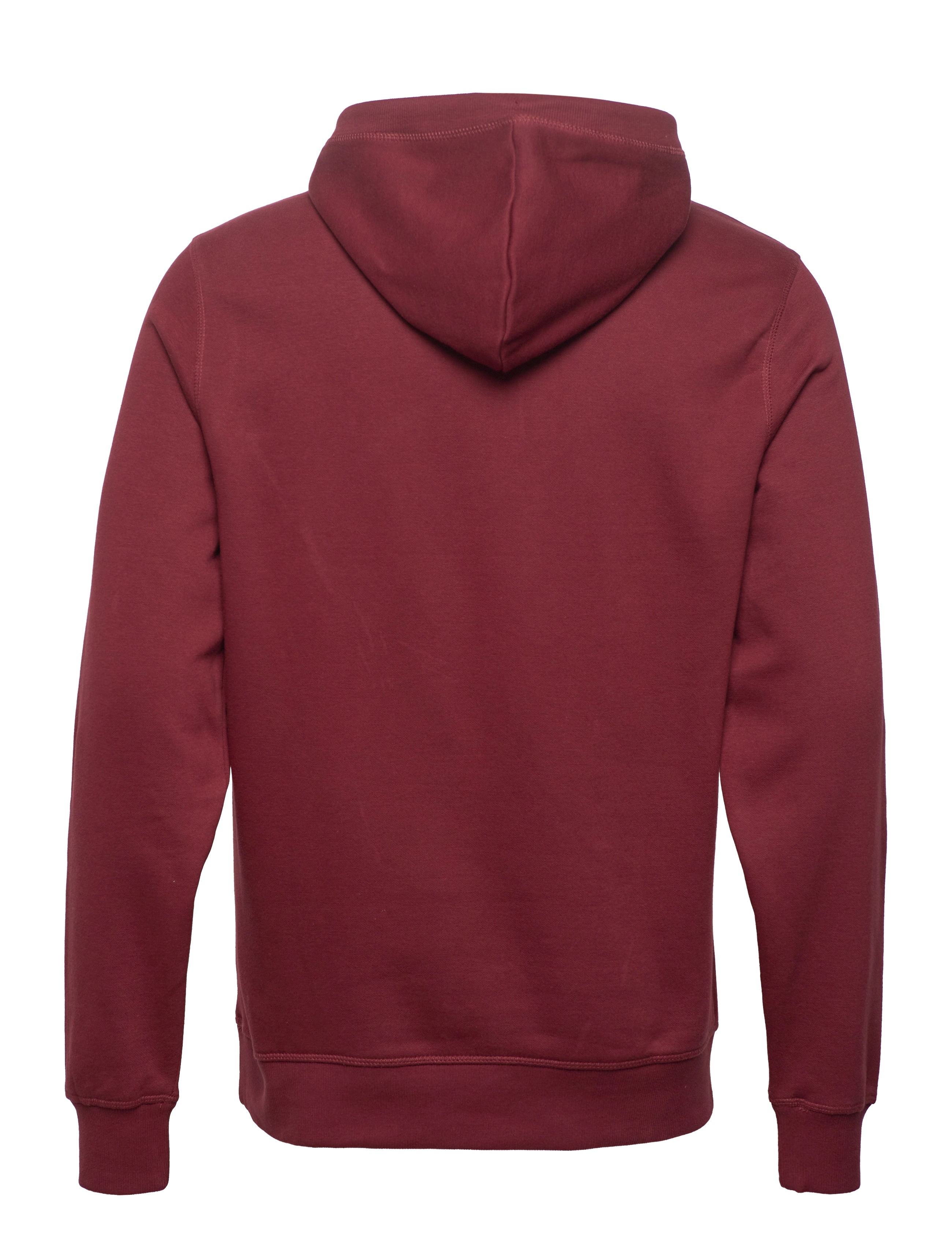 Original Penguin - L/S STICKER PETE PUL - tawny port - 1