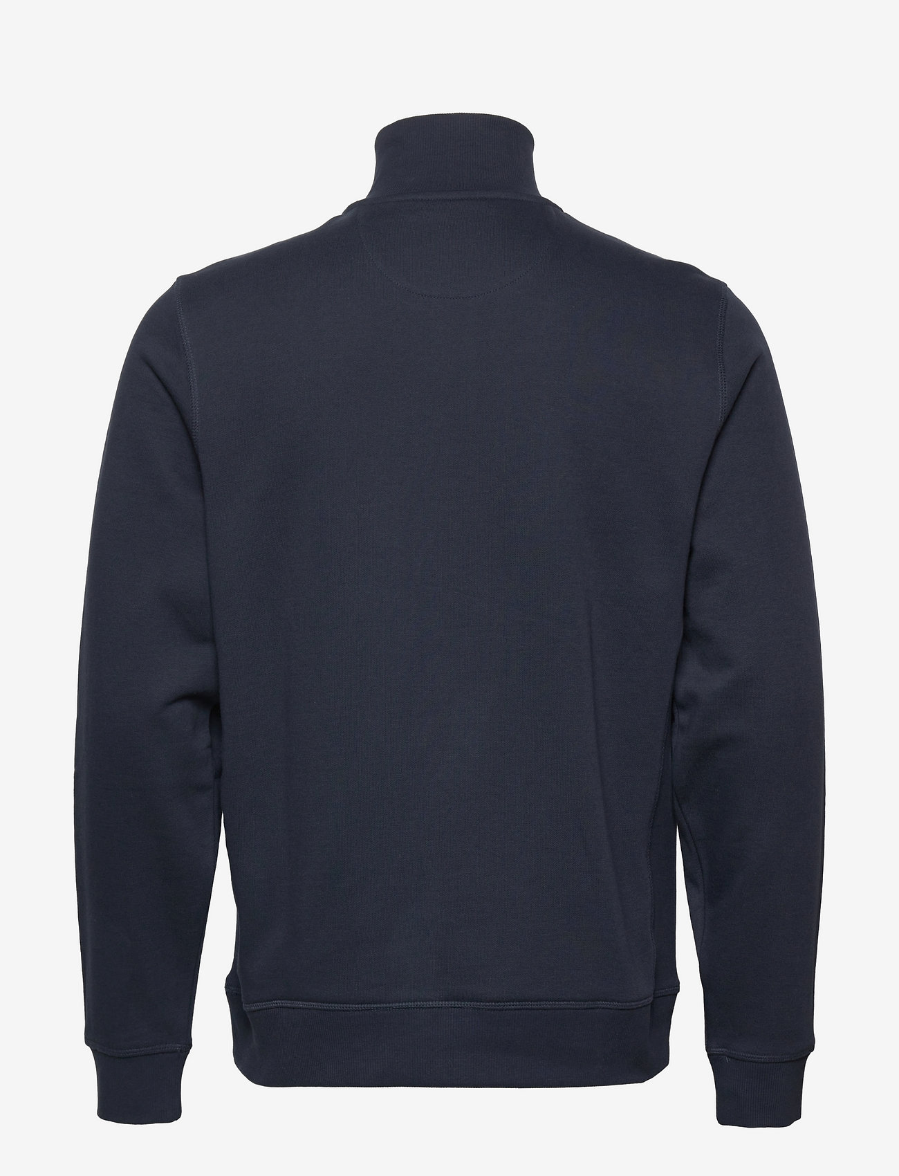 Original Penguin - L/S FLEECE QUARTER Z - fleecetrøjer - dark sapphire - 1