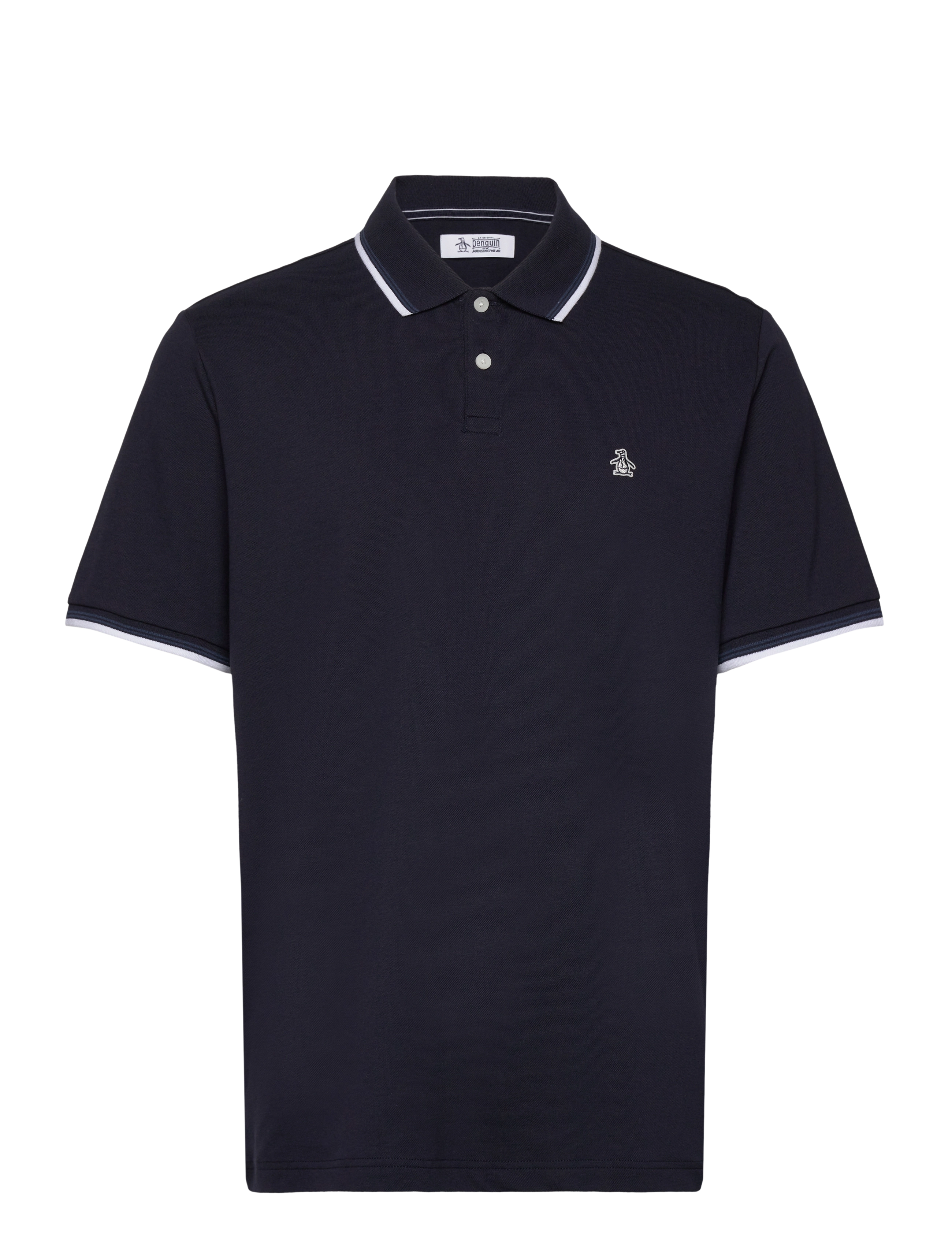 ORIGINAL PENGUIN Tipped Polo Tncl Piq Navy - M - Herren