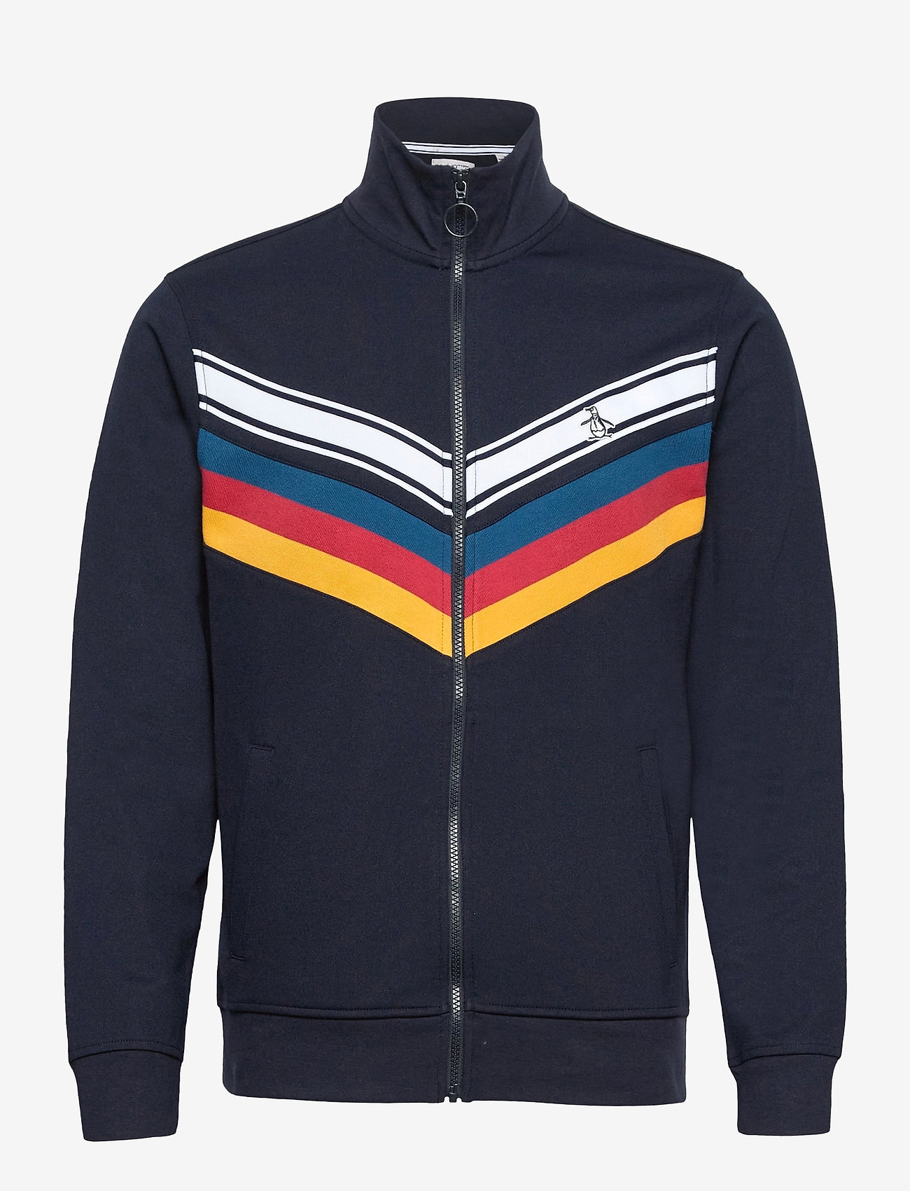 Original Penguin - CHEVRON TRACK JACKET - dark sapphire - 0