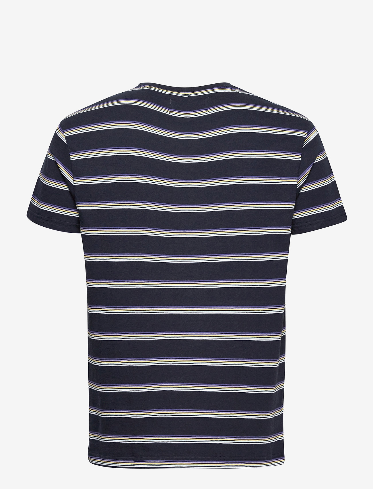Original Penguin - MULTI COLOUR STRIPE T-SHIRT - dark sapphire - 1