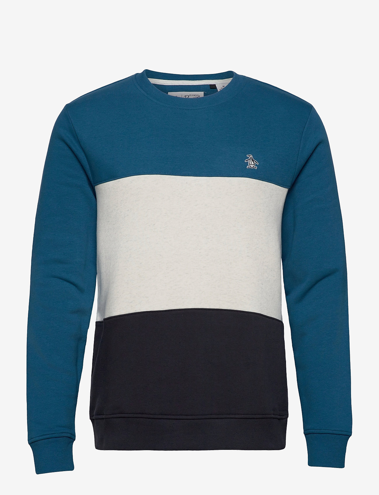 COLOUR BLOCK SWEATSHIRT - BLUE SAPPHIRE
