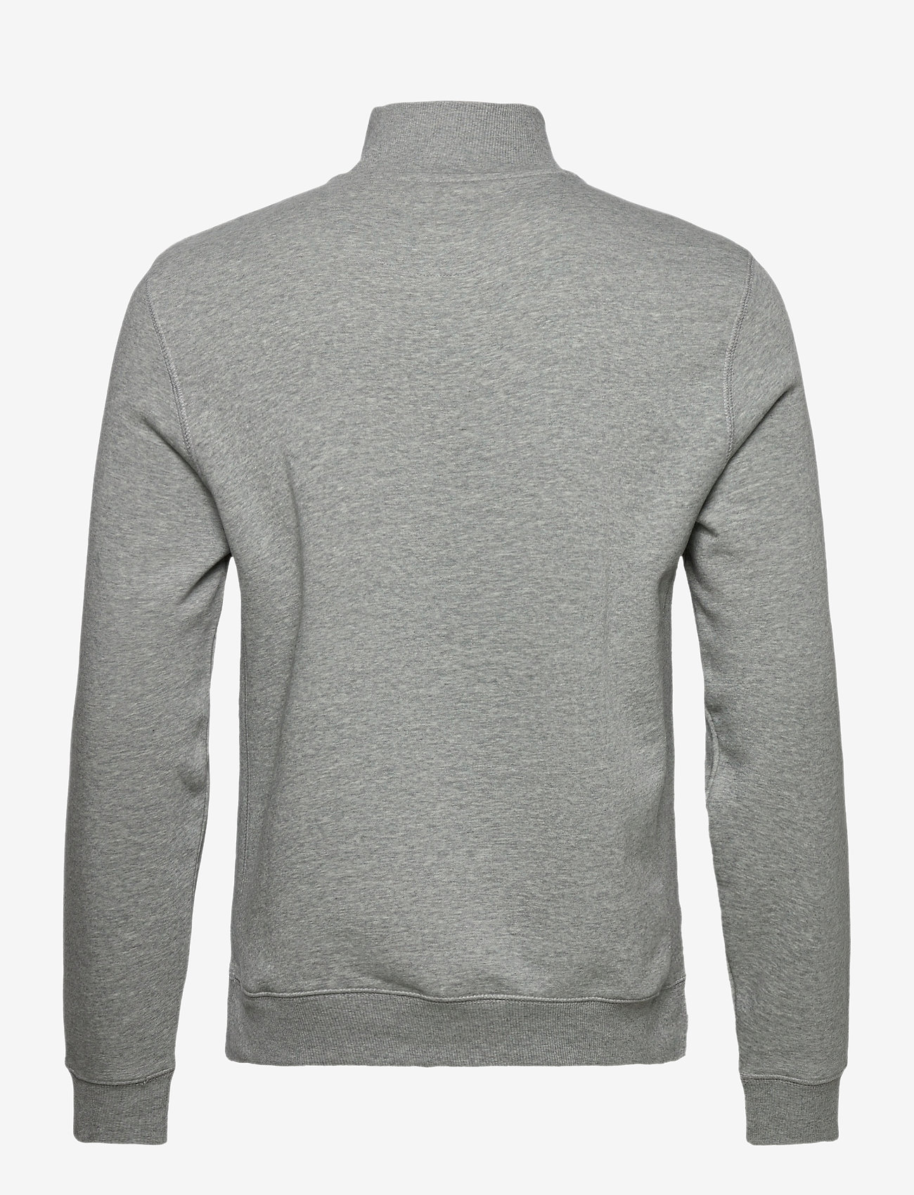 Original Penguin - L/S FLEECE QUARTER Z - rain heather - 1