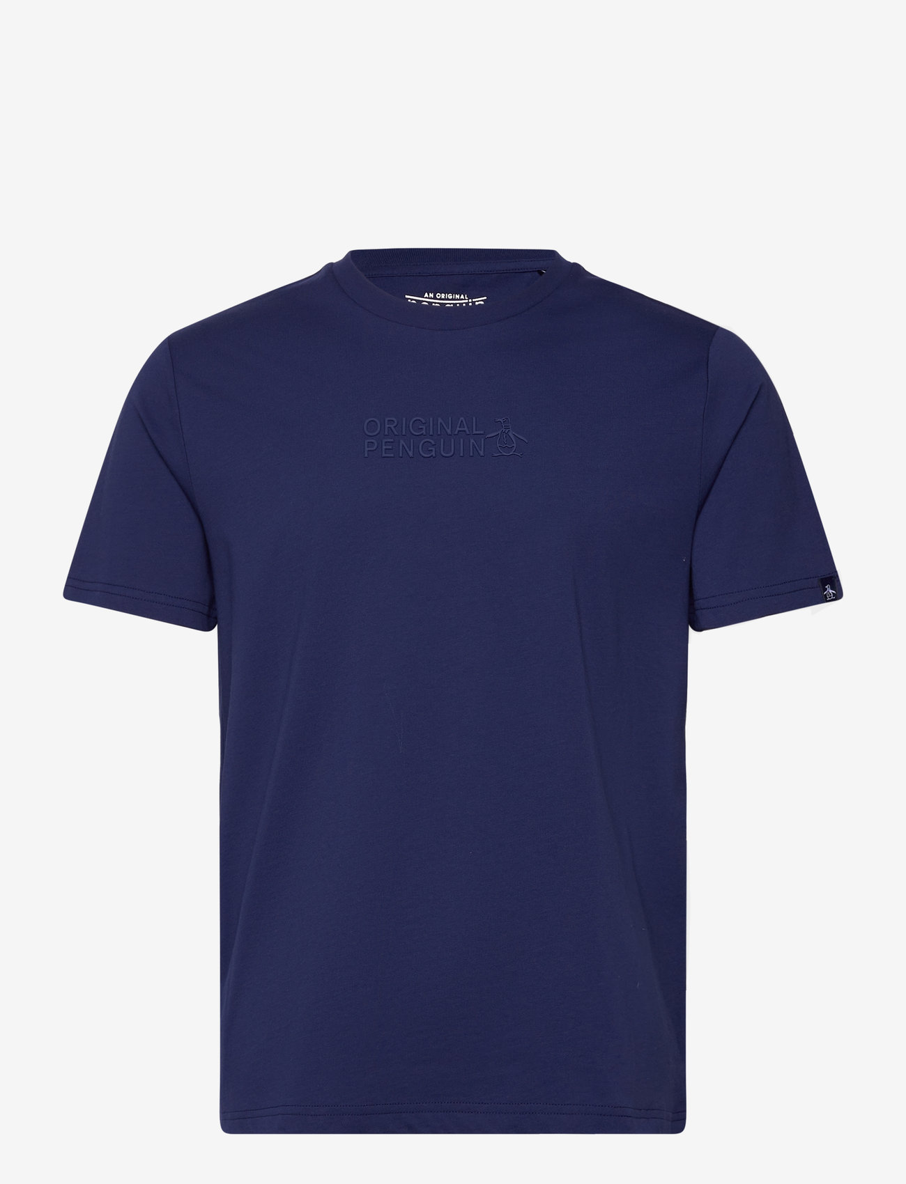 Original Penguin - JRSY GRPHC TEE HD TO - kurzärmelig - medieval blue - 0