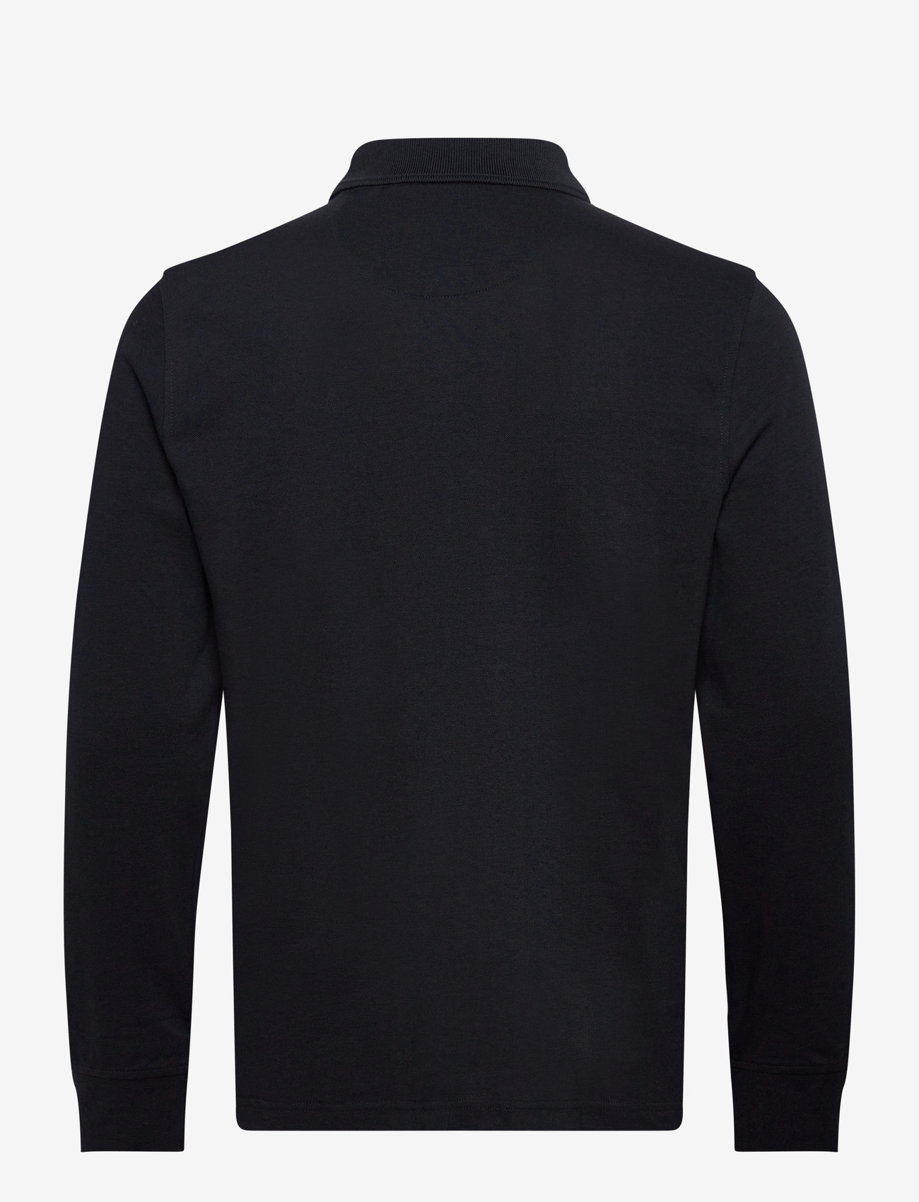 Original Penguin - LS CTTN TNCL PIQ POL - długi rękaw - dark sapphire - 1