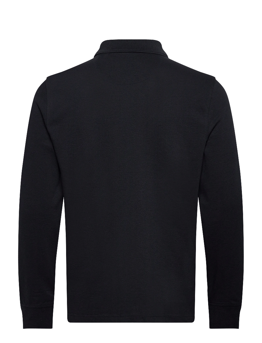 Original Penguin - LS CTTN TNCL PIQ POL - langærmede poloer - dark sapphire - 1