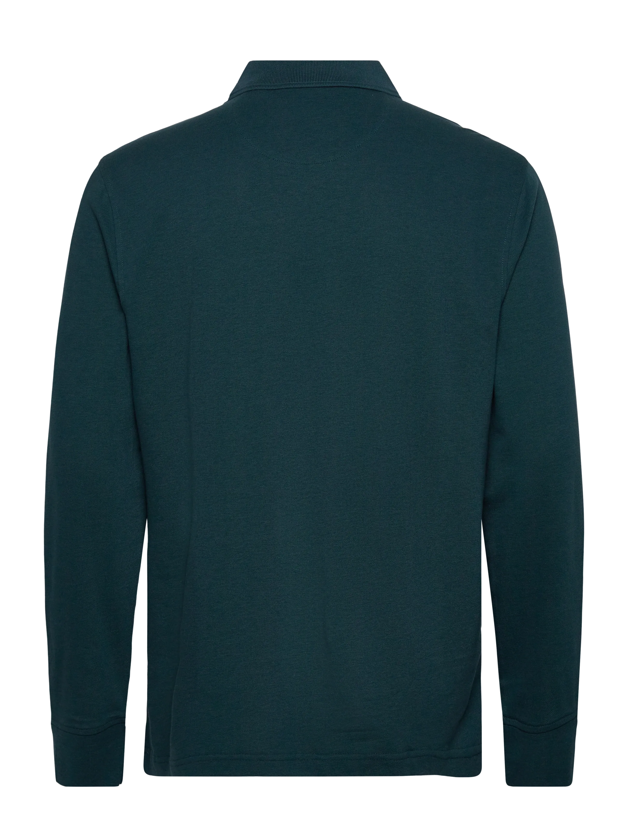 Original Penguin - LS CTTN TNCL PIQ POL - langerma pólóbolir - reflecting pond - 1
