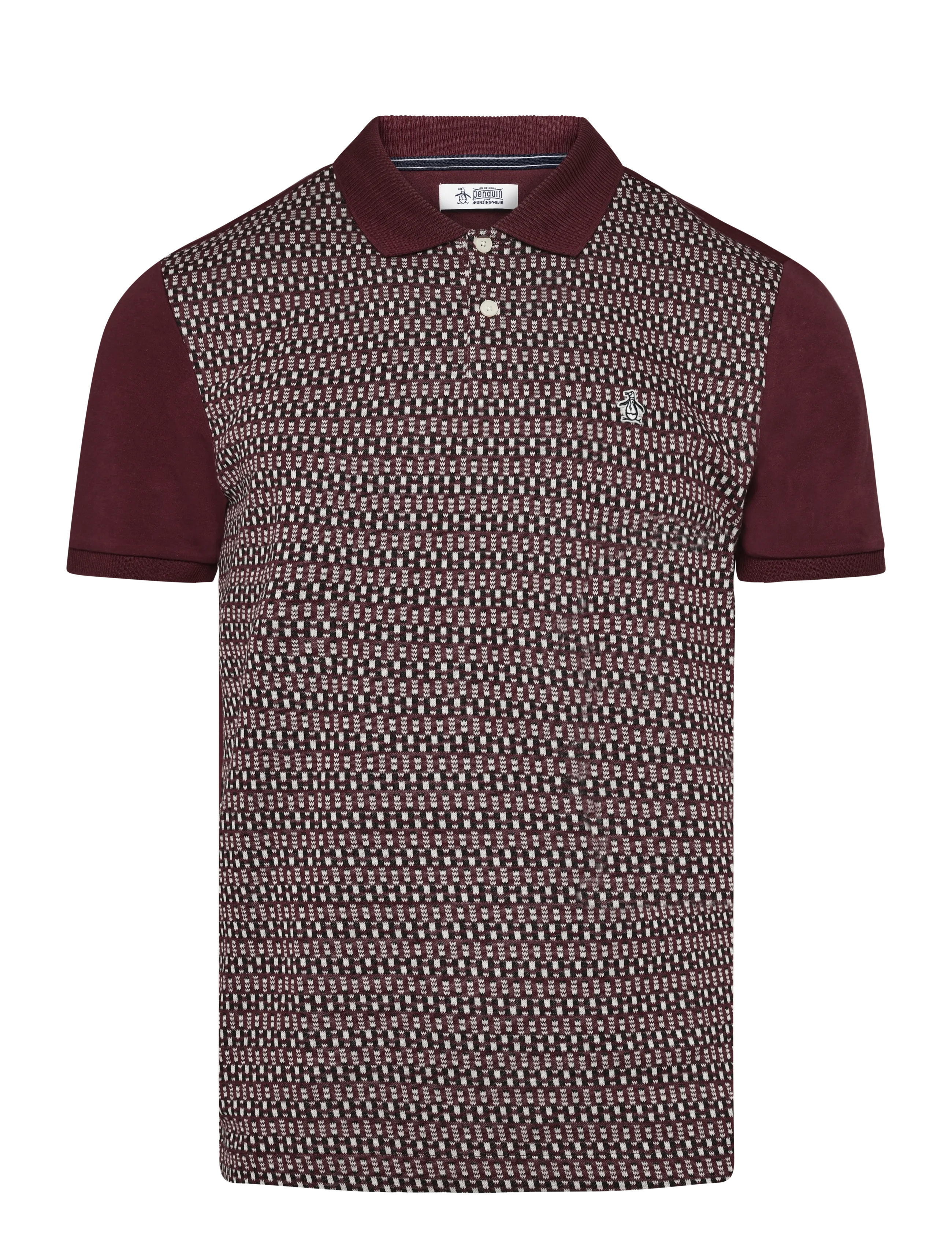 Original Penguin - CTTN JQRD FRNT FAIRI - polostrik - port royale - 1