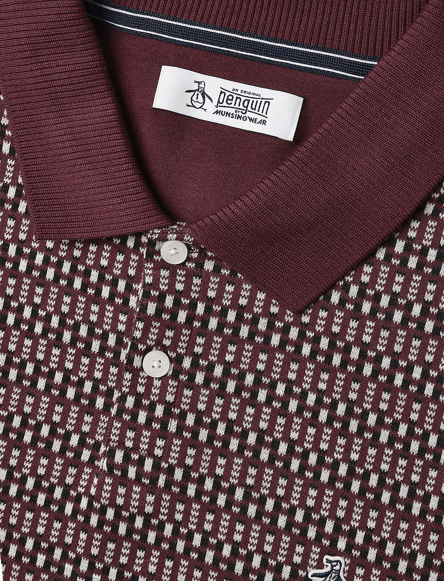 Original Penguin - CTTN JQRD FRNT FAIRI - polostrik - port royale - 3