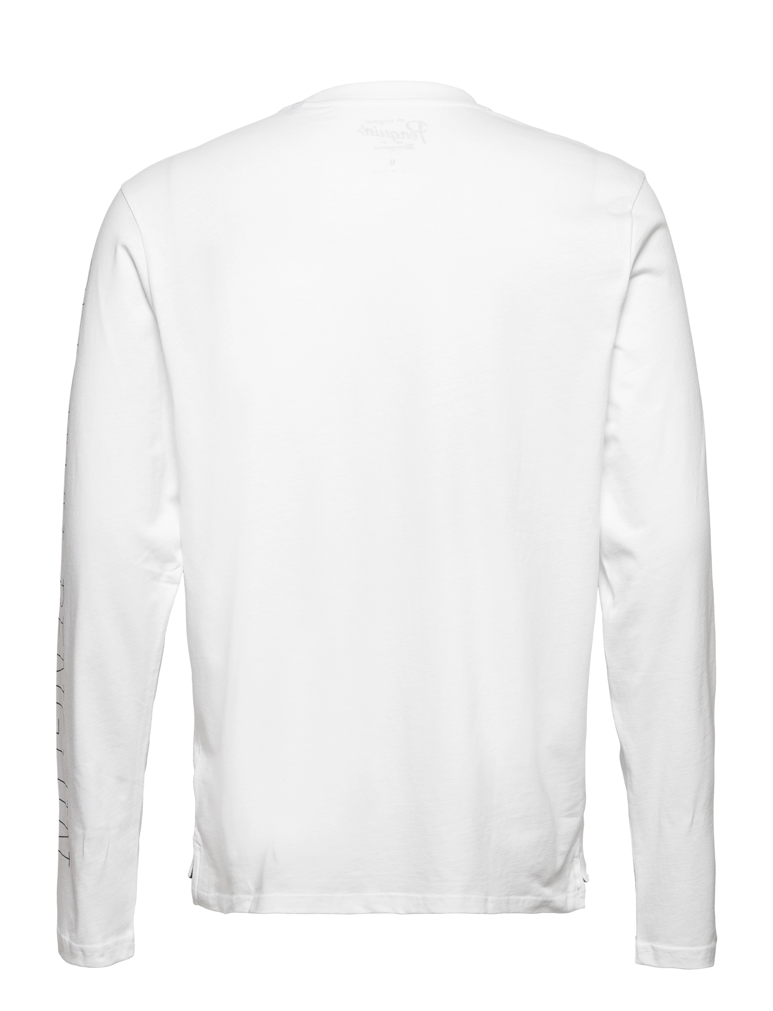 Original Penguin - L/S CHEST CIRCLE LOG - bright white - 1