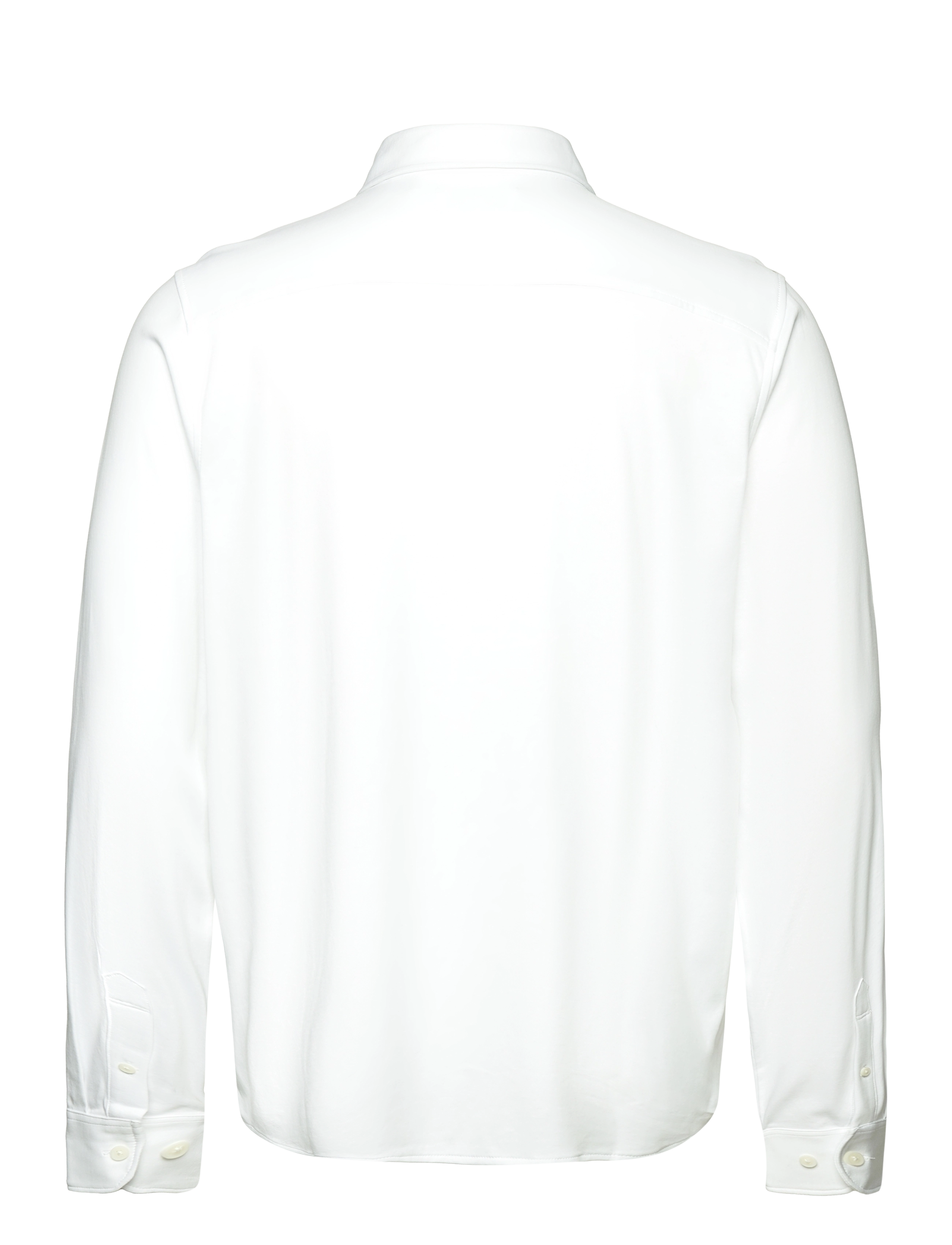 Original Penguin - LS BUTTON FRONT SHIR - bright white - 1