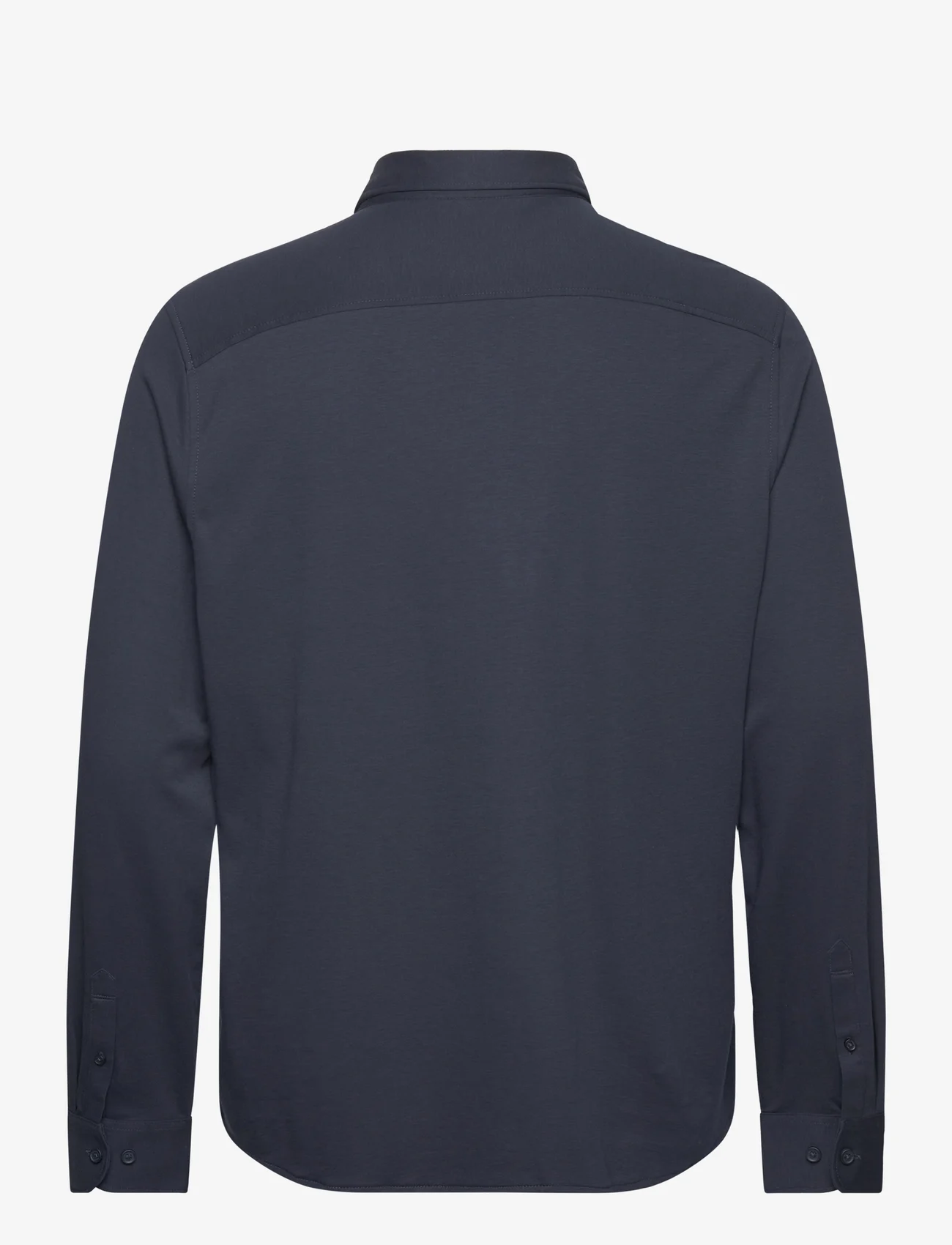 Original Penguin - LS BUTTON FRONT SHIR - basic skjorter - dark sapphire - 1