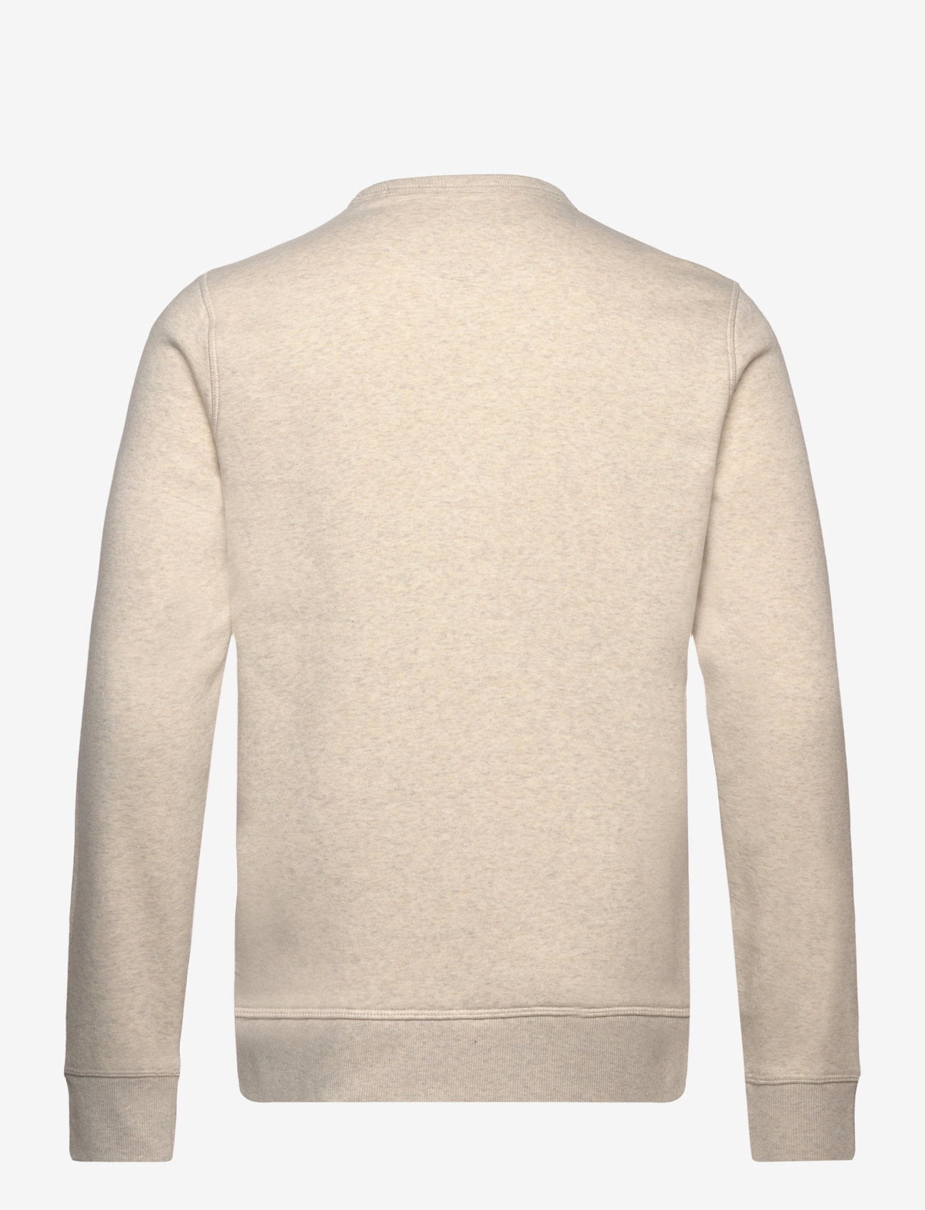 Original Penguin - L/S STICKER PETE FLE - rundhalsad - birch jasper htr - 1