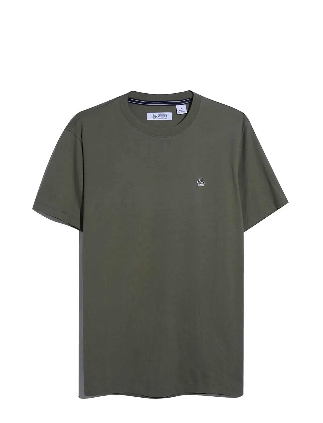Original Penguin - CONT PIN POINT SML S - lühikeste varrukatega t-särgid - dusty olive - 1