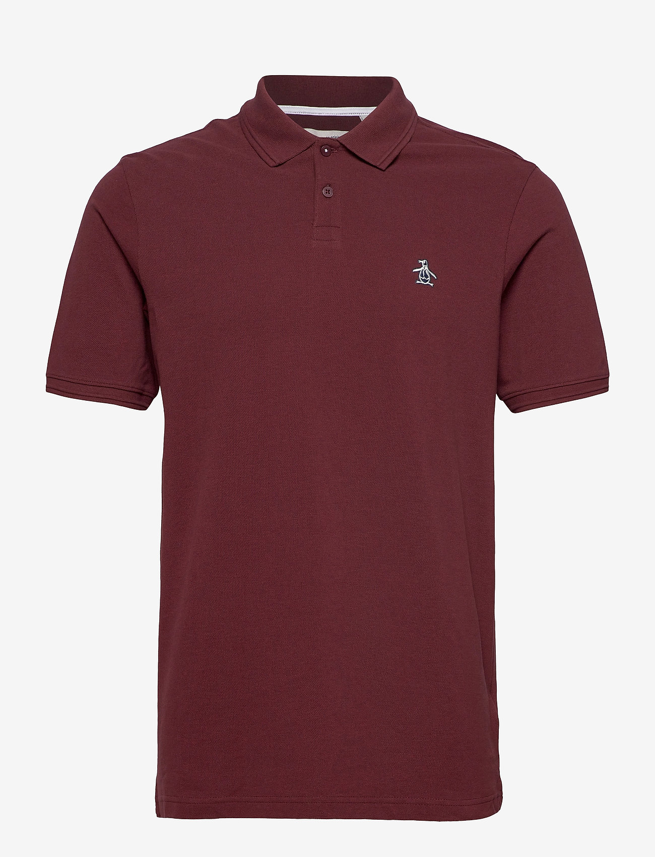 Original Penguin - RAISED RIB POLO SHIRT - tawny port - 0