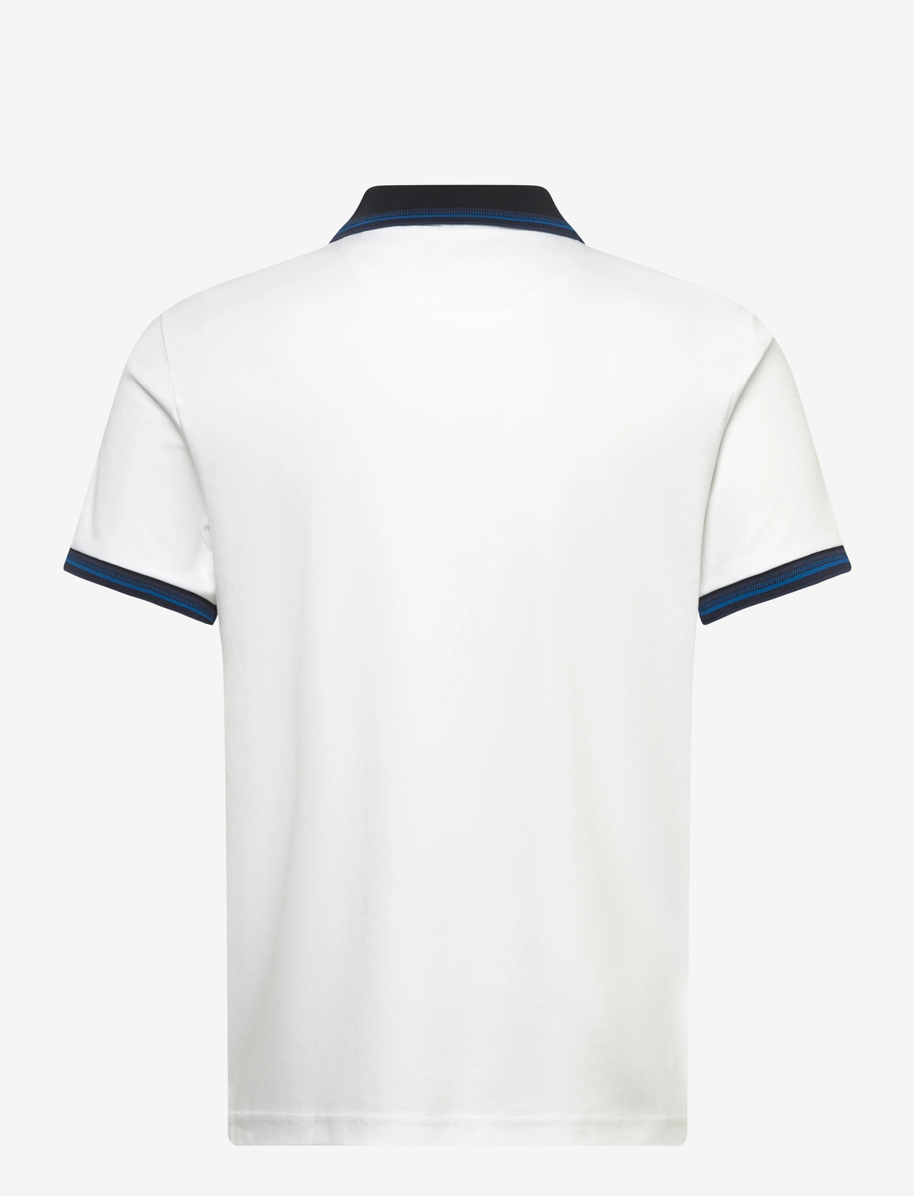 Original Penguin - CTTN INTRLK POLO NVL - kortærmede poloer - bright white - 2