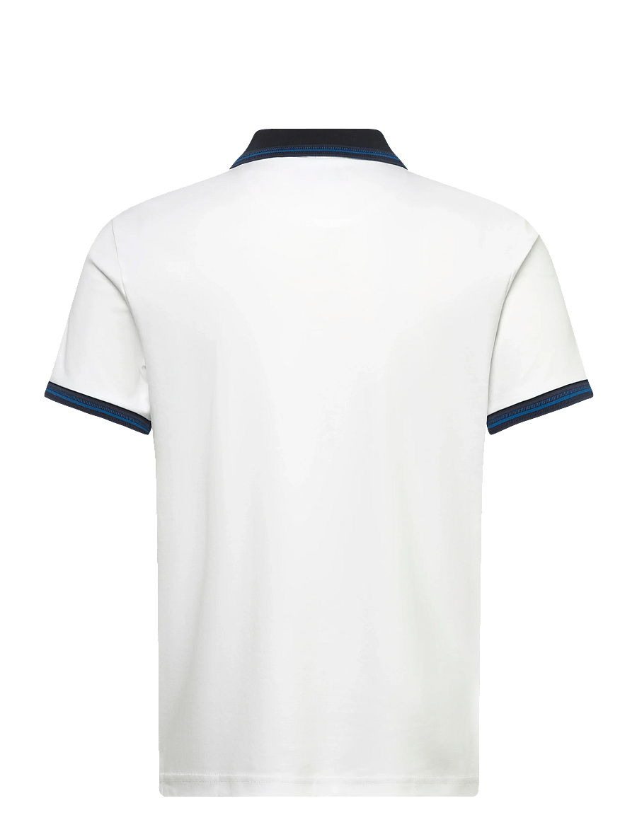 Original Penguin - CTTN INTRLK POLO NVL - lühikeste varrukatega polod - bright white - 2