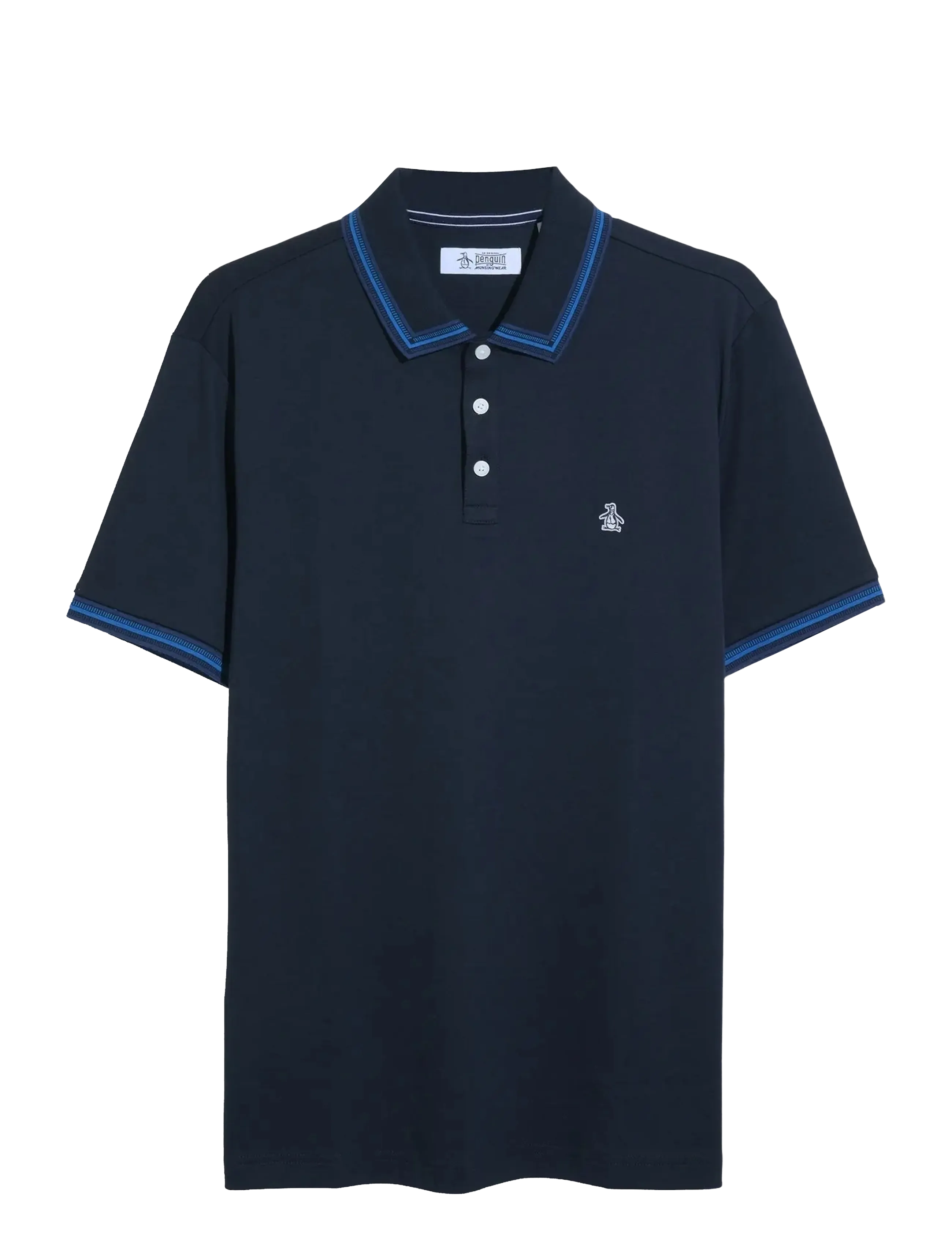 ORIGINAL PENGUIN Cttn Intrlk Polo Nvl Navy - XXL - Herren