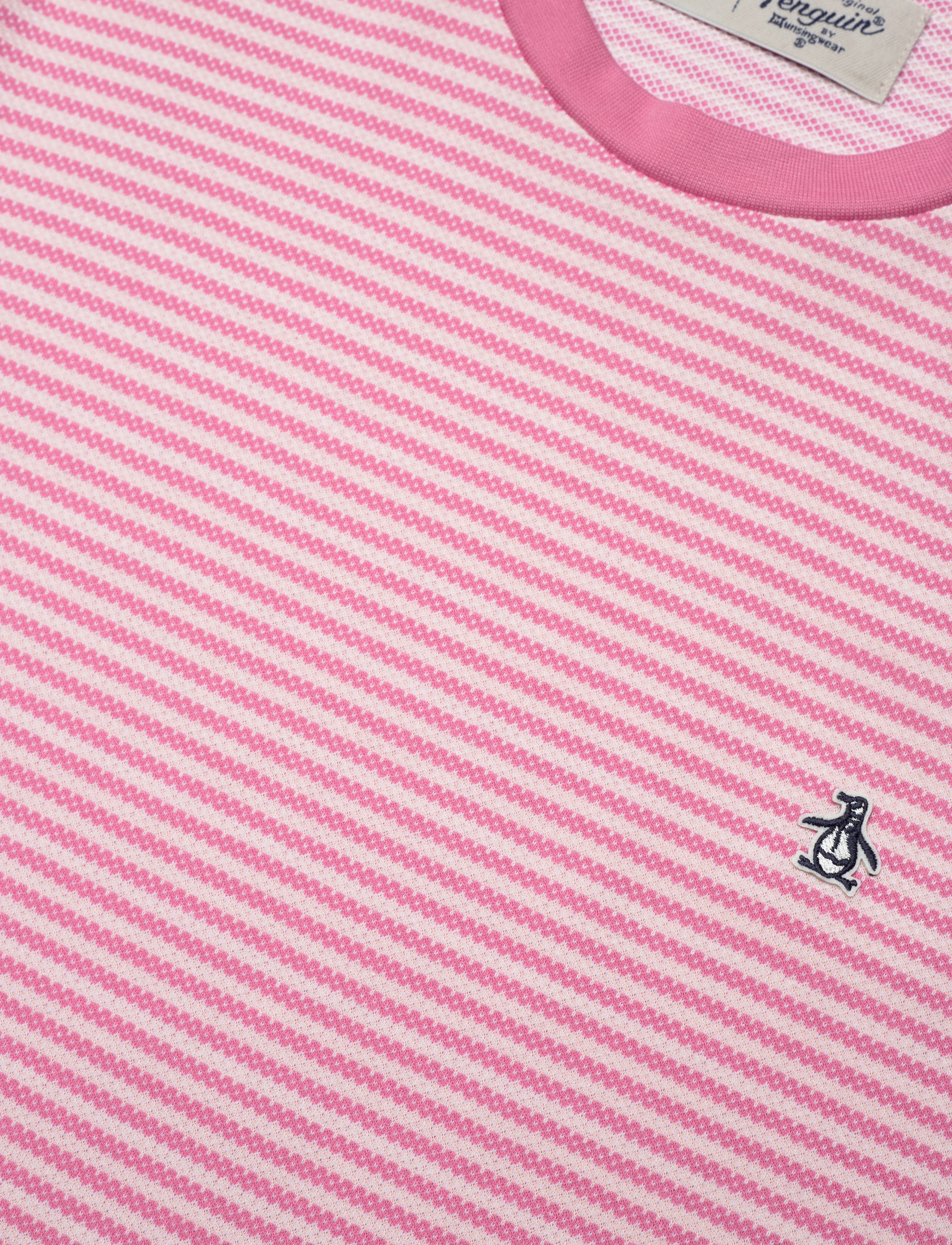 Original Penguin - PIQ BIRDSEYE FASH TE - pink dogwood - 2