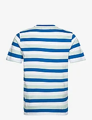 Original Penguin - JRSY AO STRIPE FASH - kortärmade t-shirts - imperial blue - 1