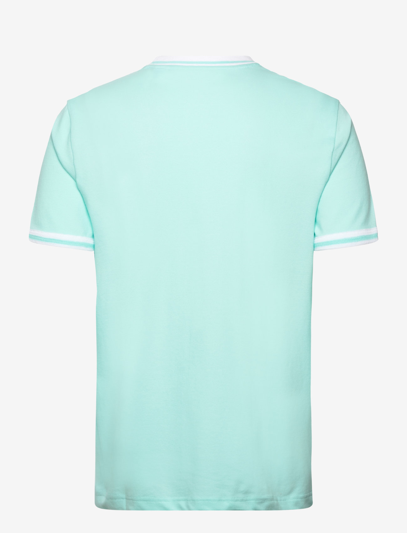 Original Penguin - ORG PIQ TEE RIBBED T - kortærmede t-shirts - blue tint - 1